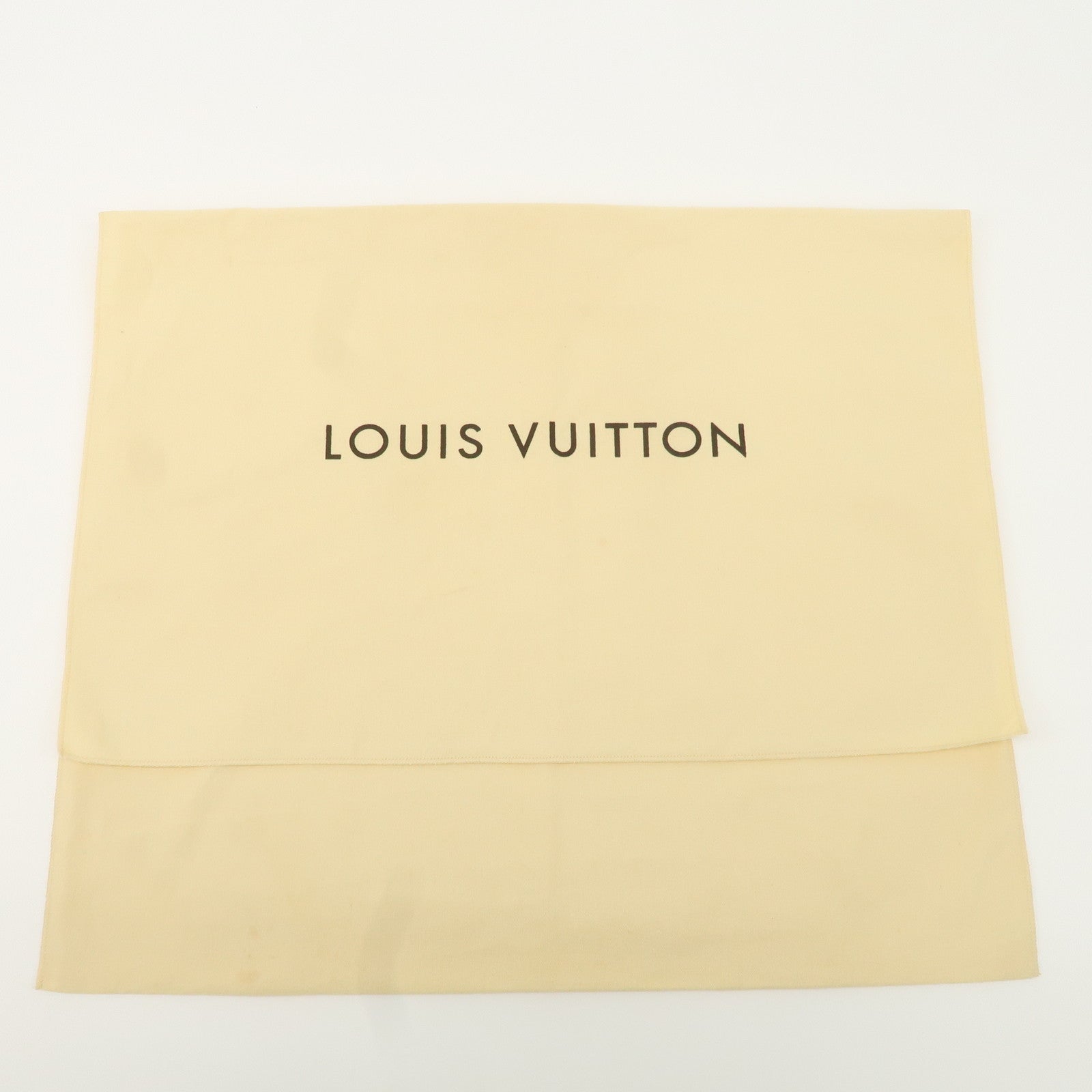 Louis Vuitton Set of 10 Dust Bag Storage Bag Beige Used