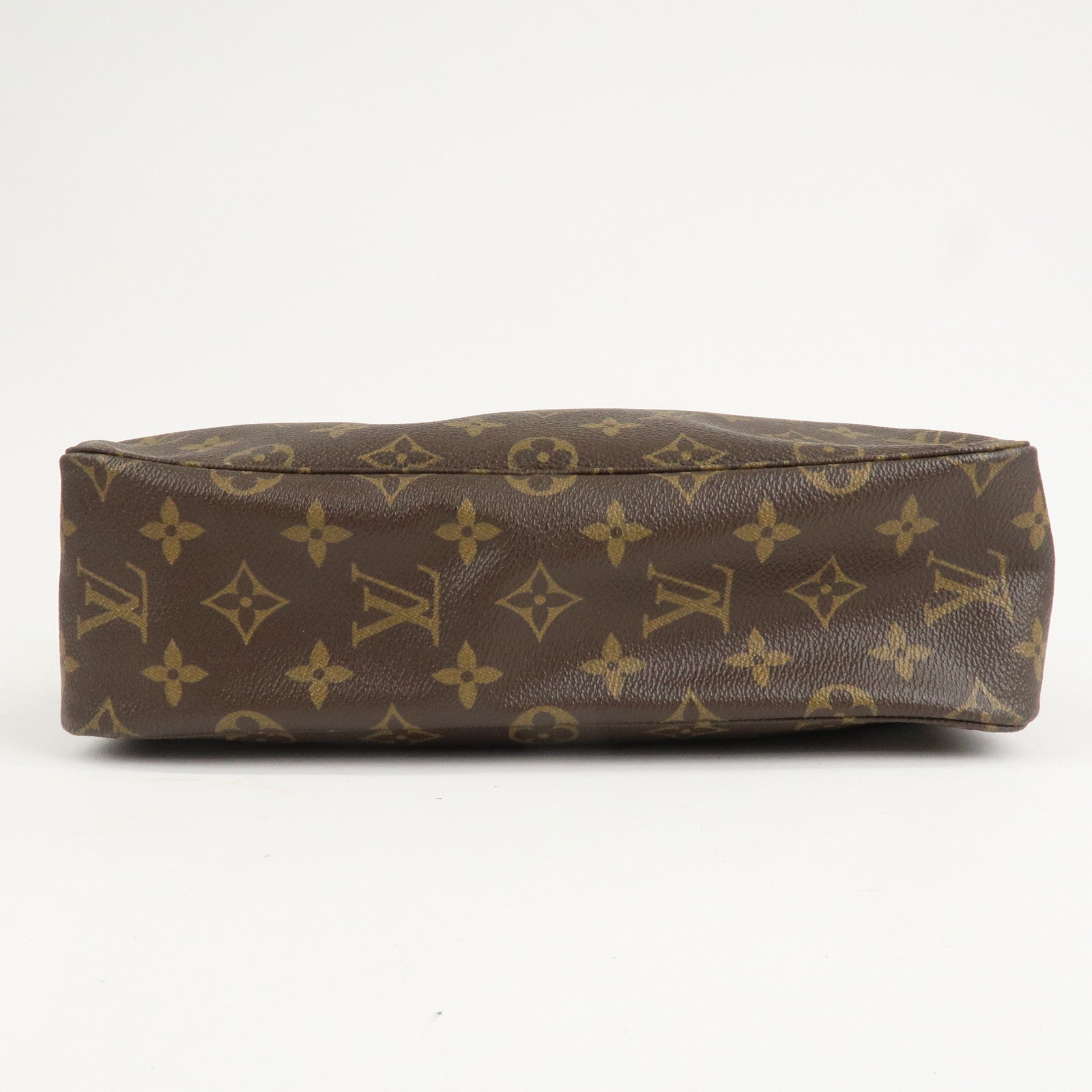 Louis Vuitton Monogram Trousse Toilette 28 Pouch Brown M47522 Used