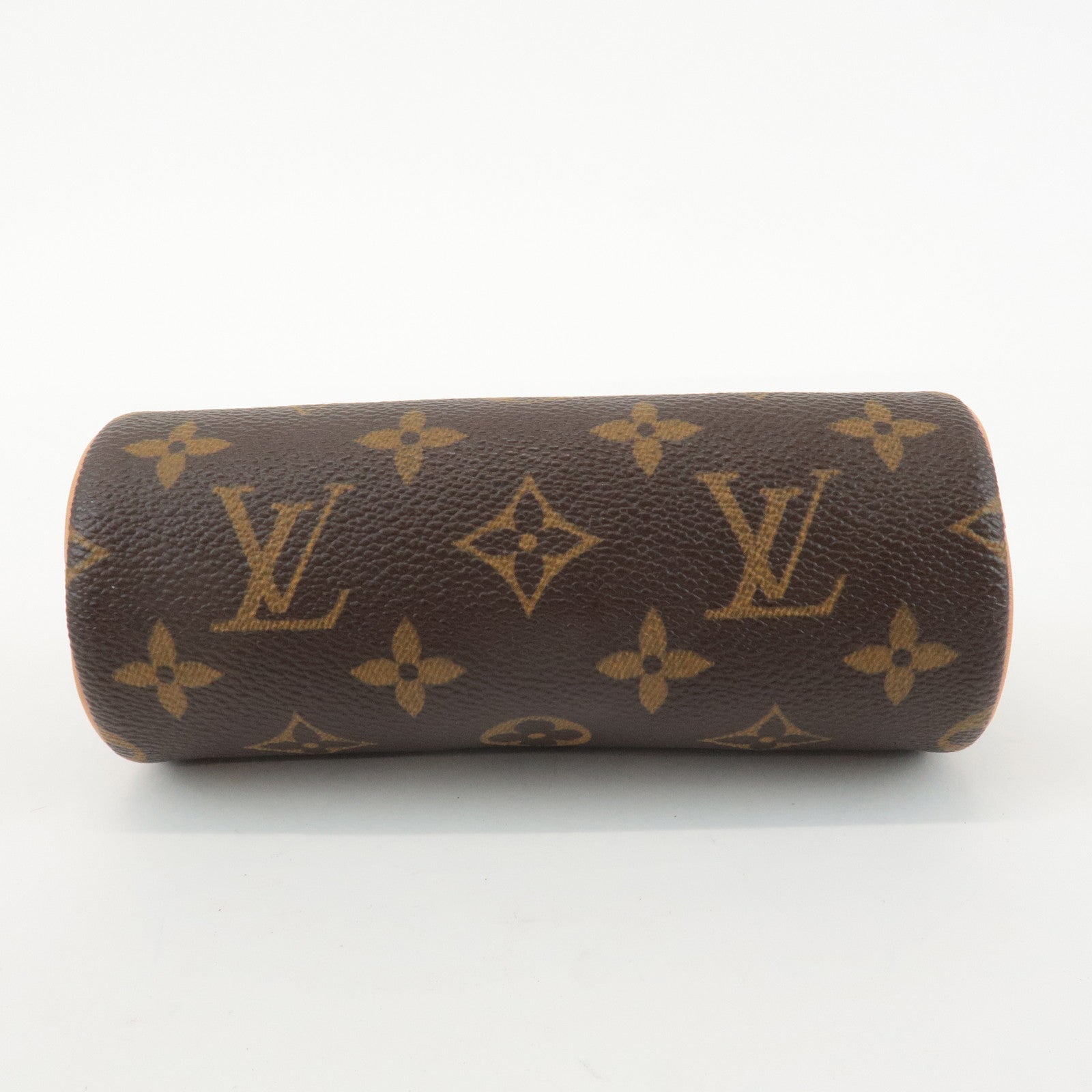 Louis Vuitton Monogram Mini Pouch for Papillon Bag New Style Brown Used