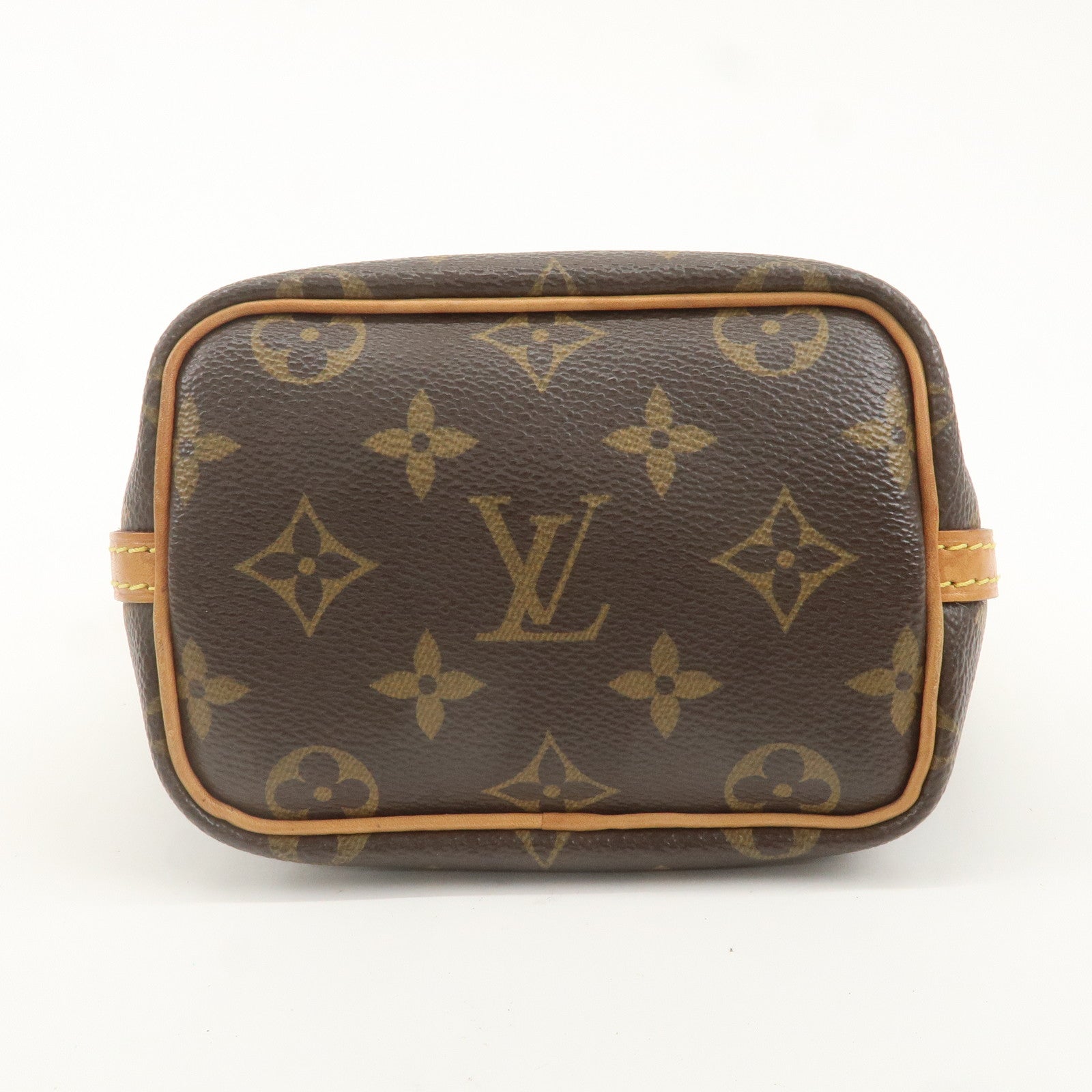 Louis Vuitton Monogram Nano Noe Shoulder Bag Brown M41346