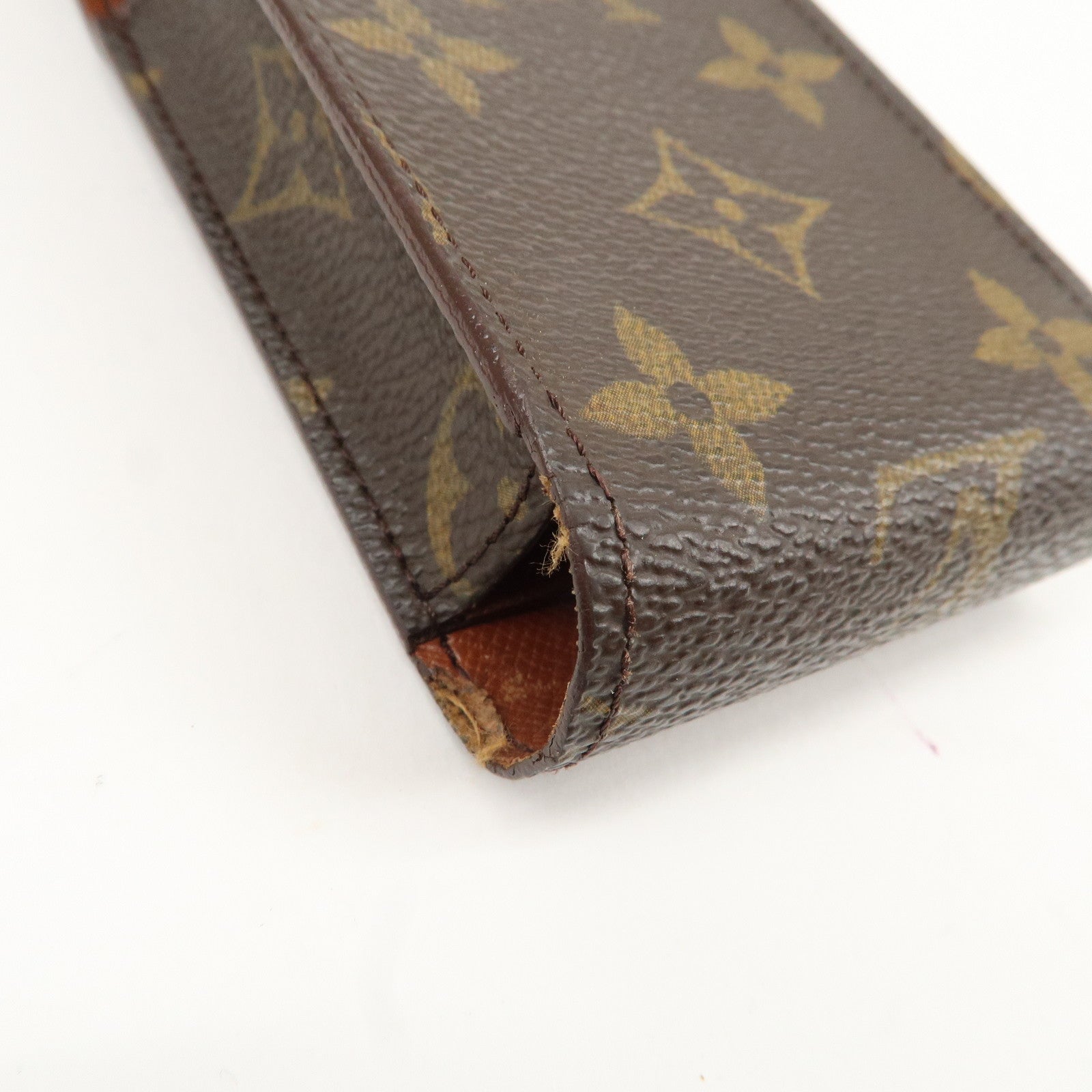 Louis Vuitton Set of 2 Etui Cigarette Case Brown M63024 Used