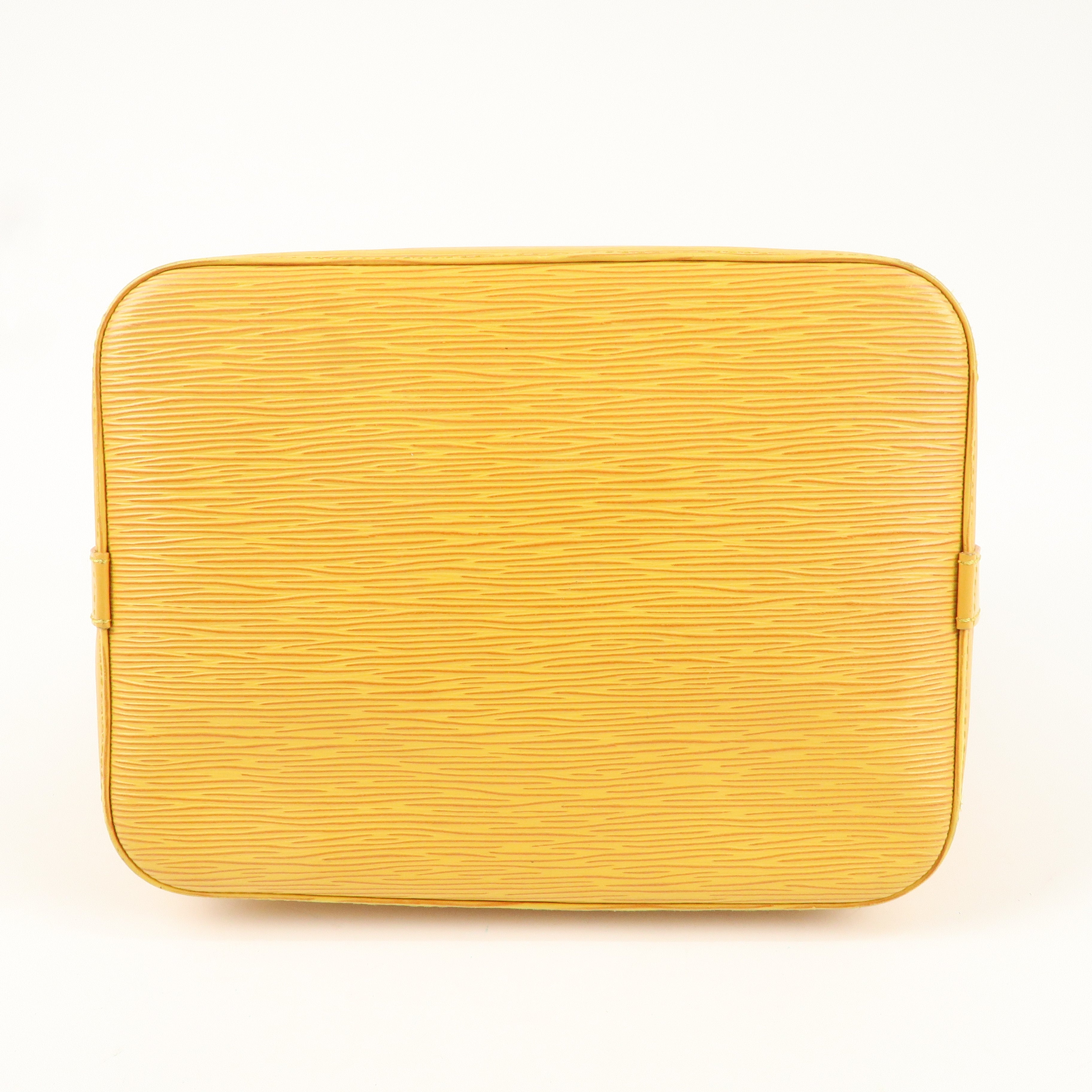 Louis Vuitton Epi Petit Noe Shoulder Bag Tassili Yellow M44109