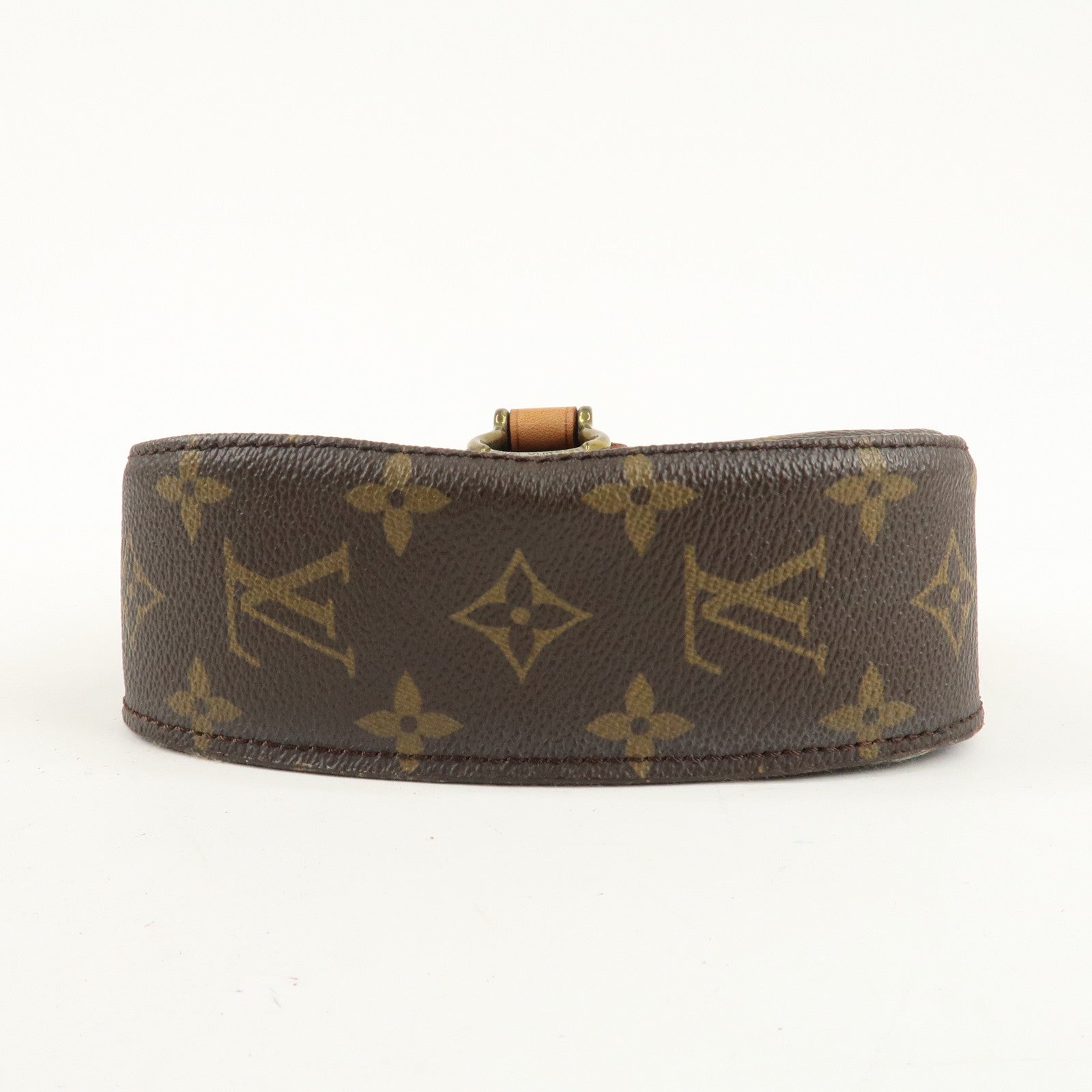 Louis Vuitton Monogram Saint Cloud MM Shoulder Bag Brown M51243