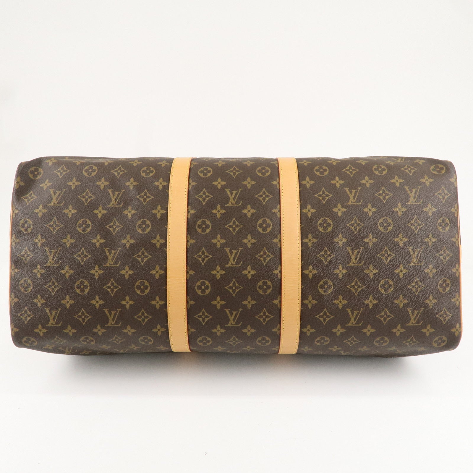 Louis Vuitton Monogram Keep All Bandouliere 60 Boston Bag M41412