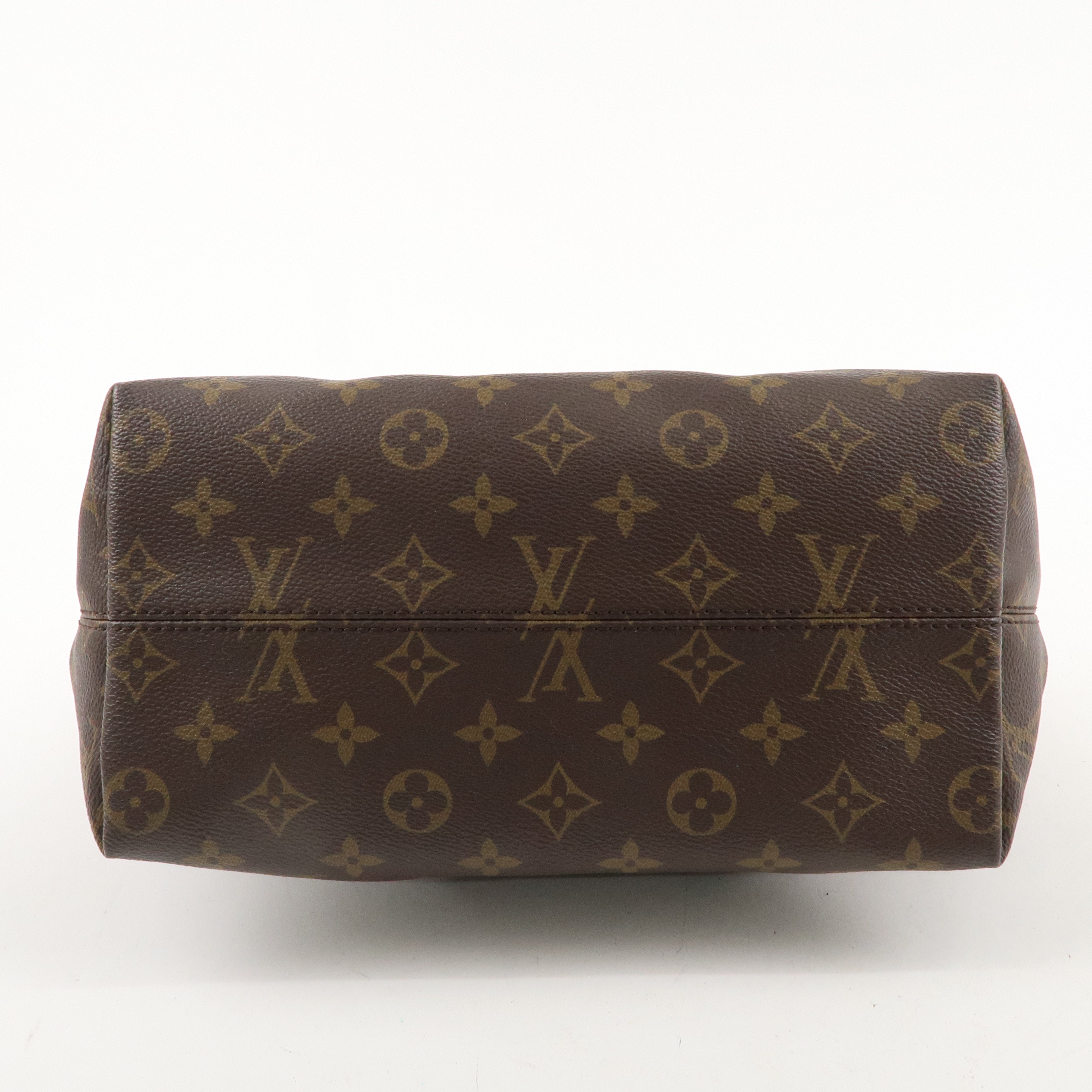 Louis Vuitton Monogram Iena PM Shoulder Bag Brown M42268