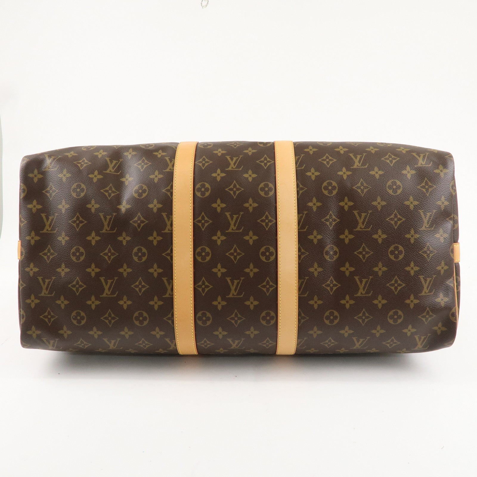 Louis Vuitton Keep All Bandouliere 55 Boston Bag  M41414