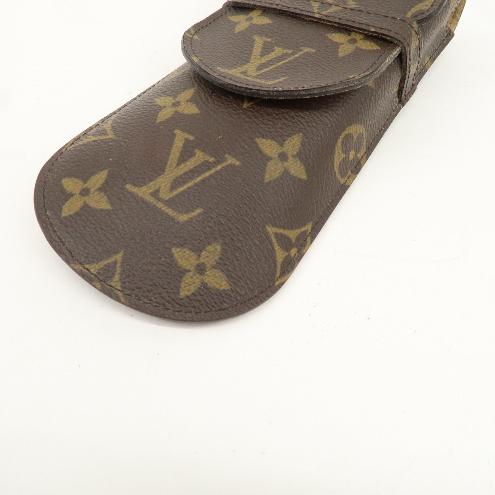 Louis Vuitton Monogram Set of 2 etui a lunettes lavel Glasses Case