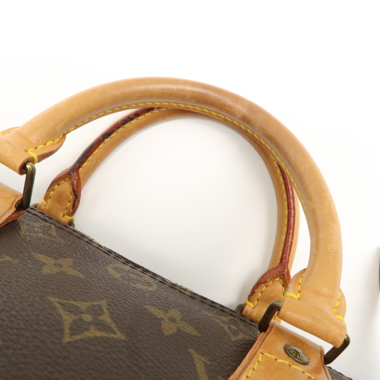 Louis Vuitton Monogram Speedy 30 Hand Bag Boston Bag M41526 Used