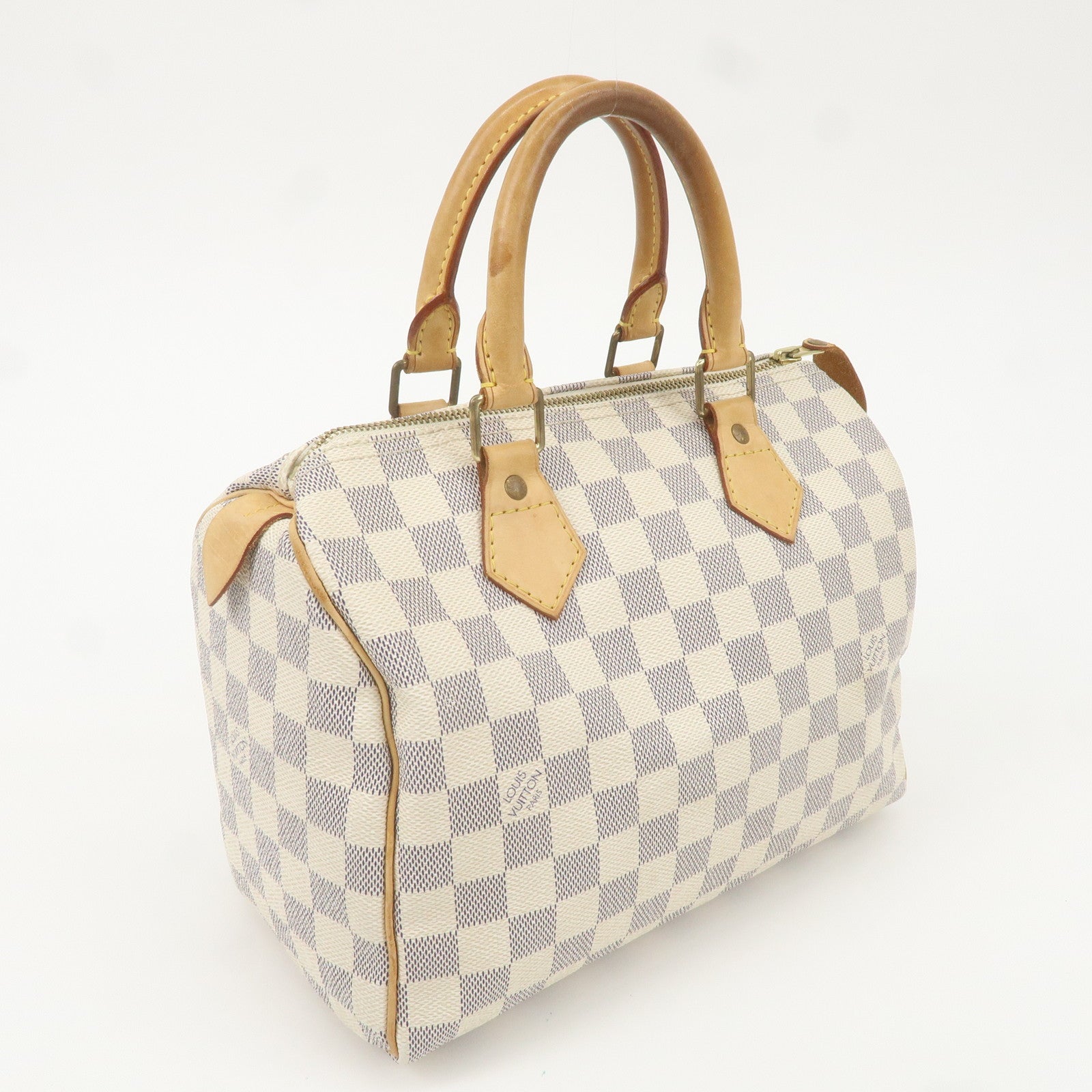 Louis Vuitton Damier Azur Speedy 25 Boston Bag Hand Bag N41534