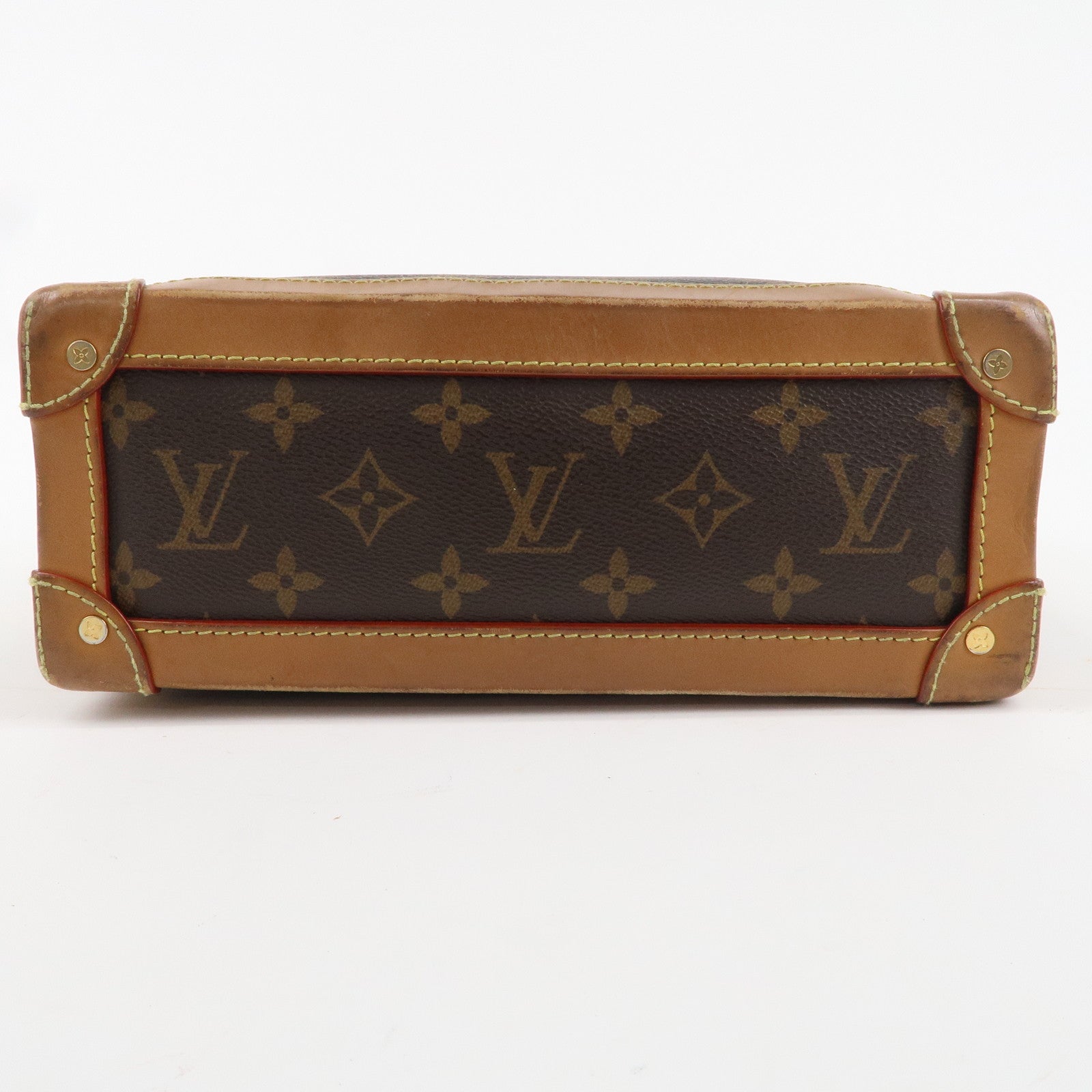 Louis Vuitton Monogram Soft Trunk Shoulder Bag Brown M44660