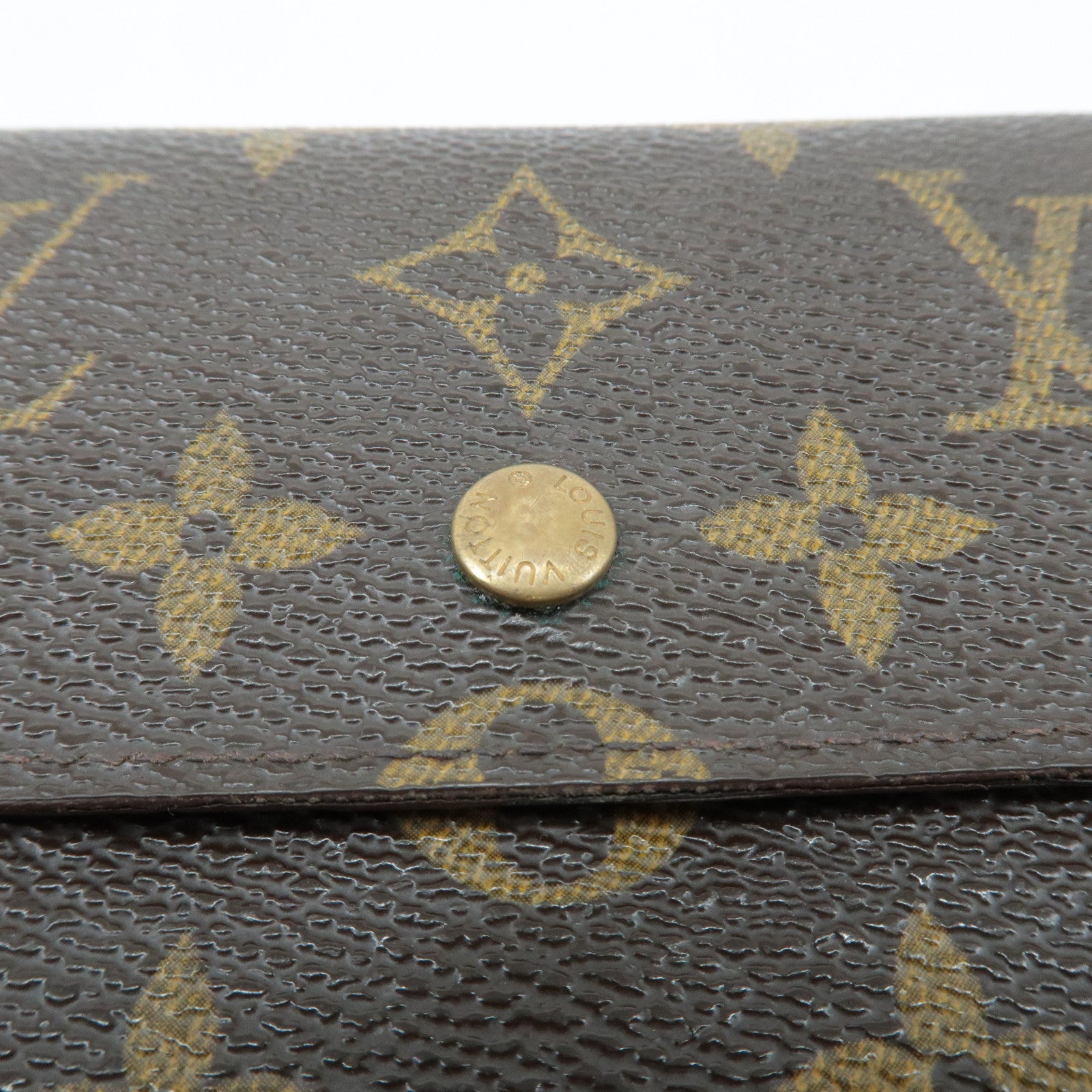 Louis Vuitton Set of 4 Monogram Portefeuille Long Wallet Used