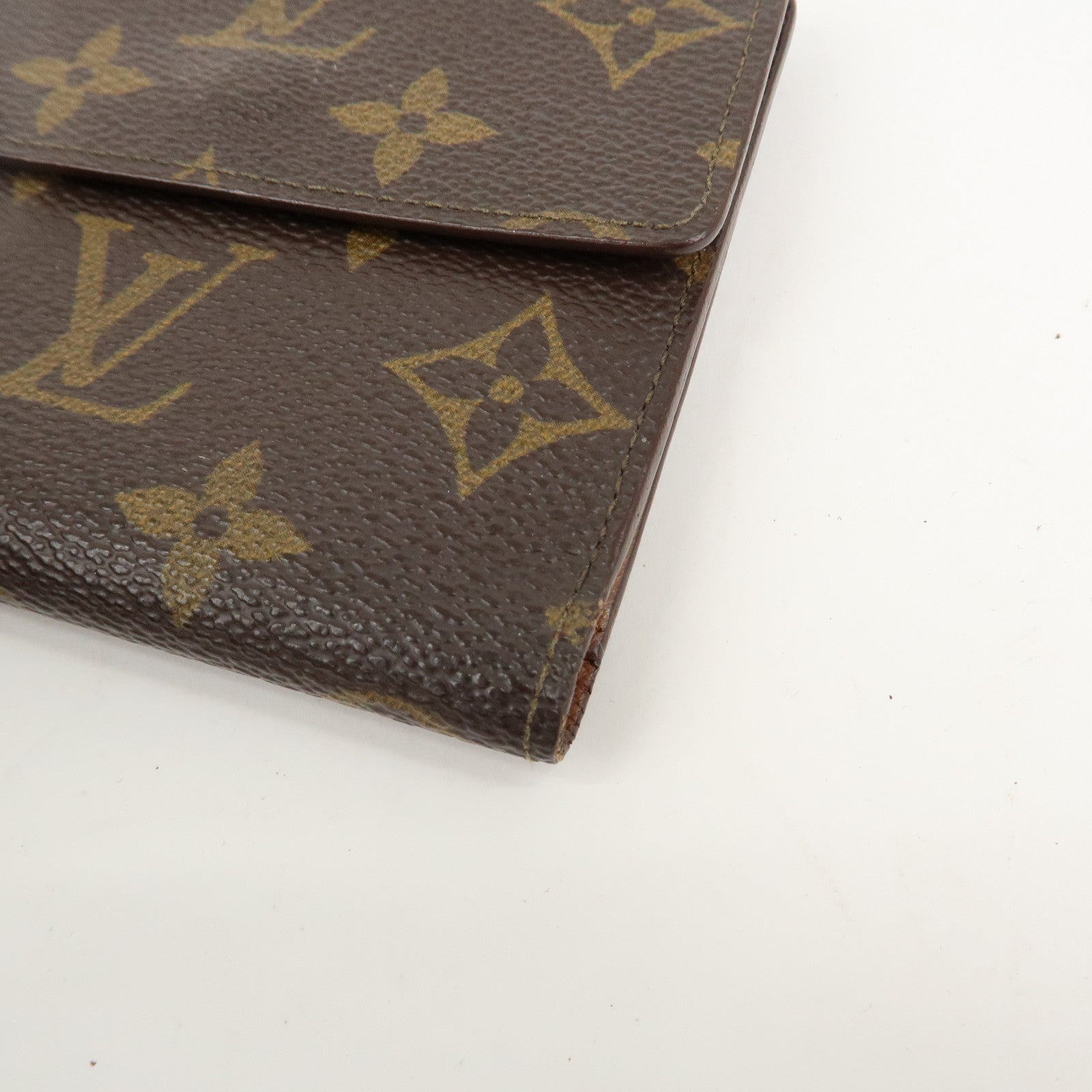 Louis Vuitton Set of 2 Monogram Bi-fold Wallet Brown M61654