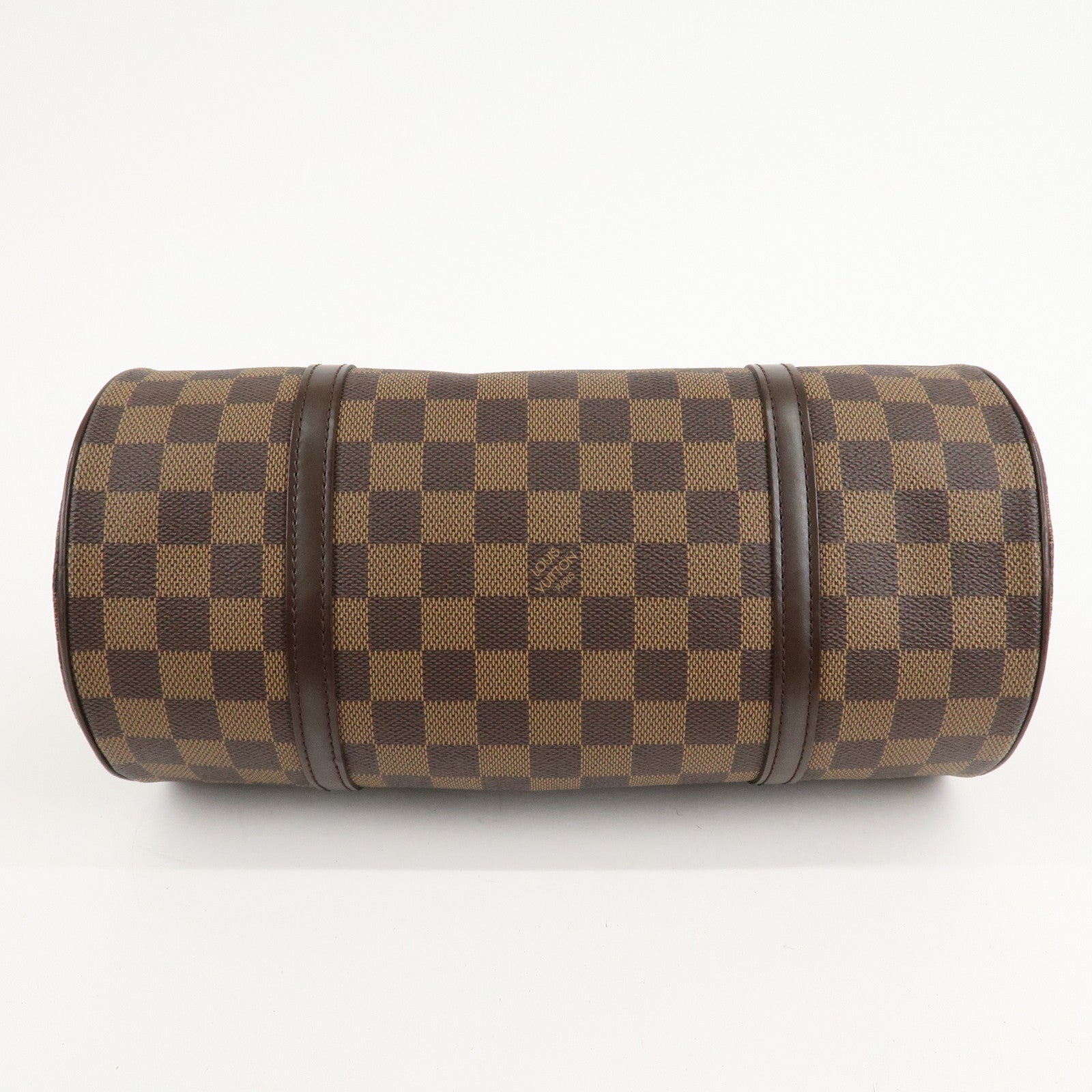 Louis Vuitton Damier Ebene Papillon 30 Hand Bag Brown N51303