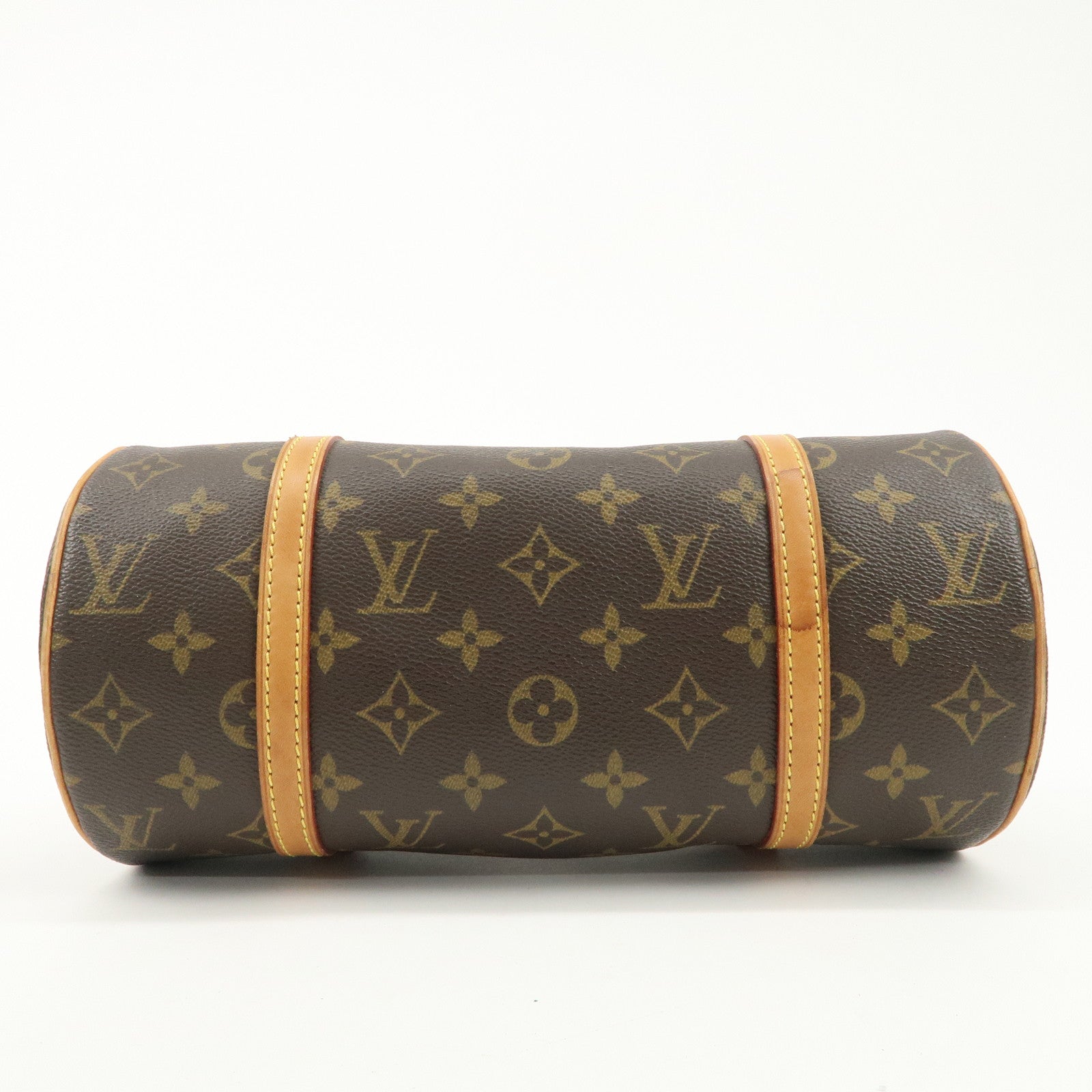 Louis Vuitton Monogram Papillon 26 Hand Bag Brown M51386 Used