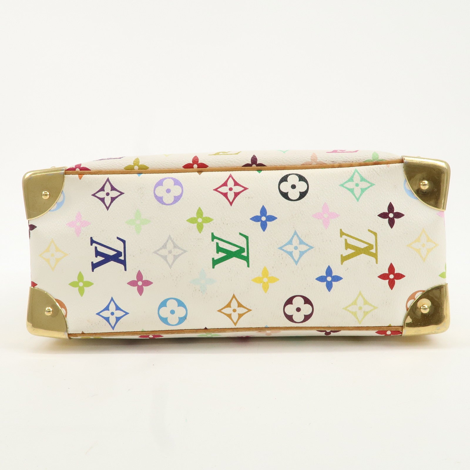 Louis Vuitton Monogram Multicolor Trouville Hand Bag M92663 Used