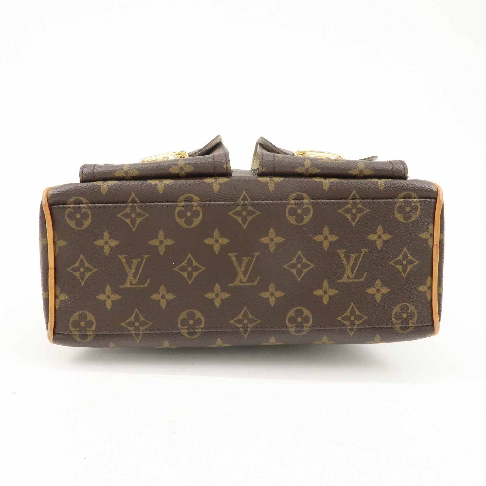 Louis Vuitton Monogram Manhattan PM Hand Bag M40026 Used