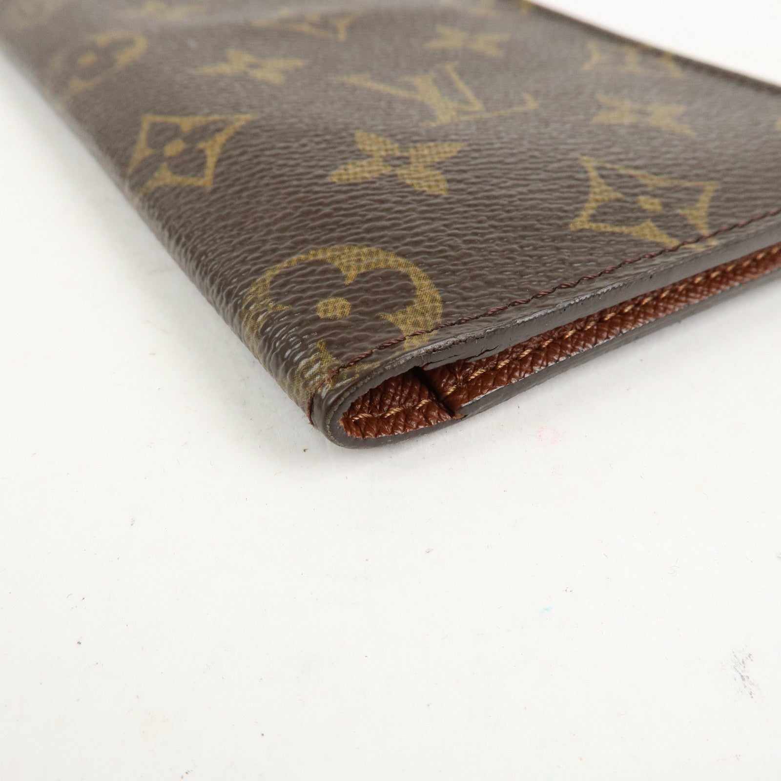 Louis Vuitton Monogram Set of 2 Long Wallet M61823 M61217 Used