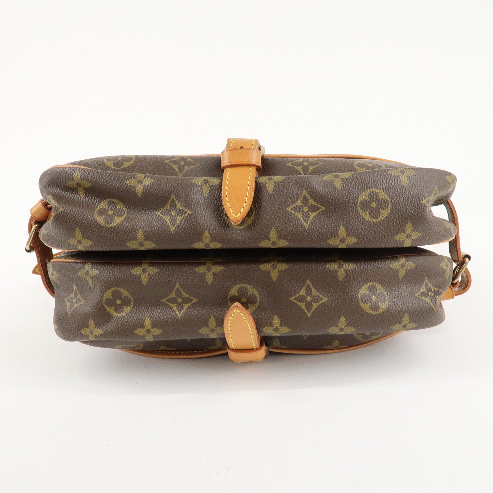 Louis Vuitton Monogram Saumur 30 Crossbody Bag Brown M42256 Used