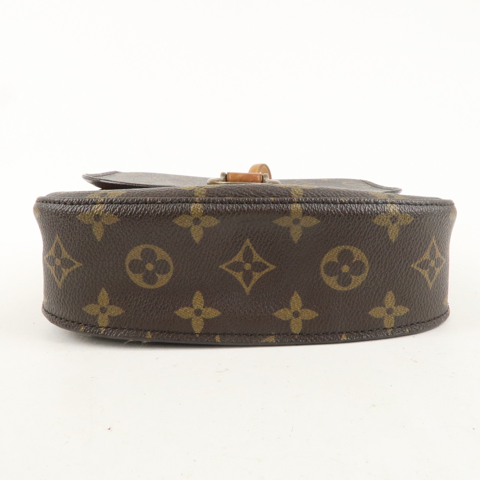 Louis Vuitton Monogram Saint Cloud MM Shoulder Bag Brown M51243