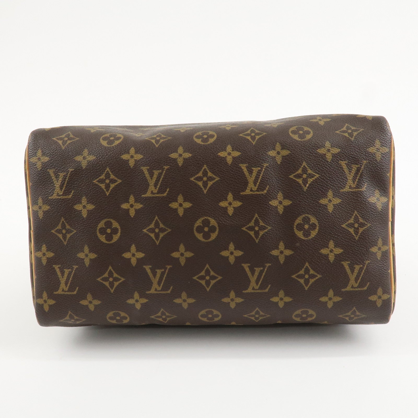 Louis Vuitton Monogram Speedy 30 Hand Bag Boston Bag M41526 Used