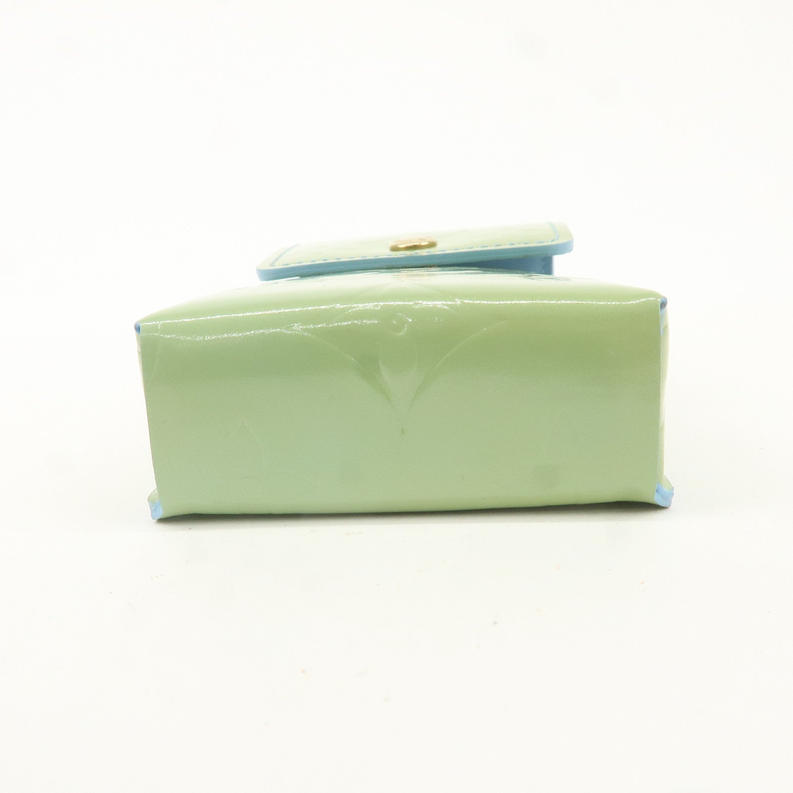 LV Monogram Vernis Green Cigarette Case