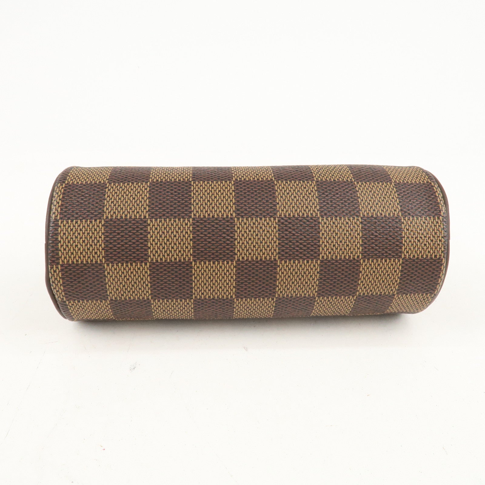 Louis Vuitton Damier Ebene Mini Pouch for Papillon Bag Brown