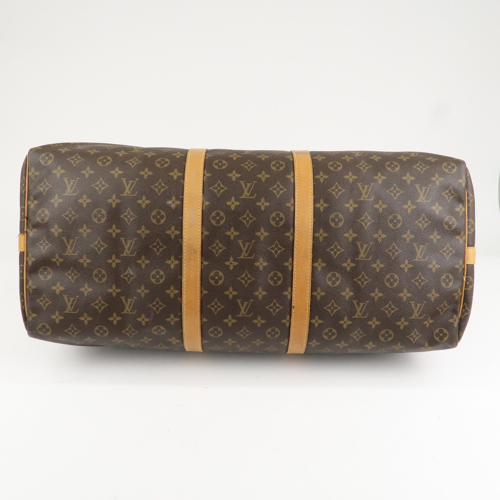 Louis Vuitton Monogram Keep All Bandouliere 60 Boston Bag M41412 Used