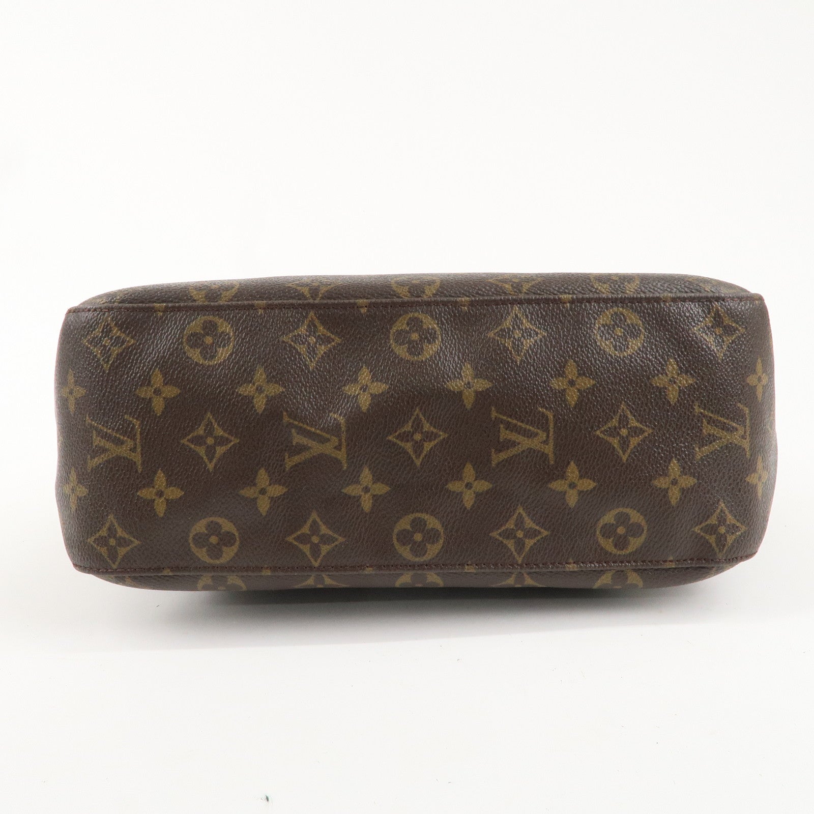 Louis Vuitton Monogram Looping GM Shoulder Bag Brown M51145