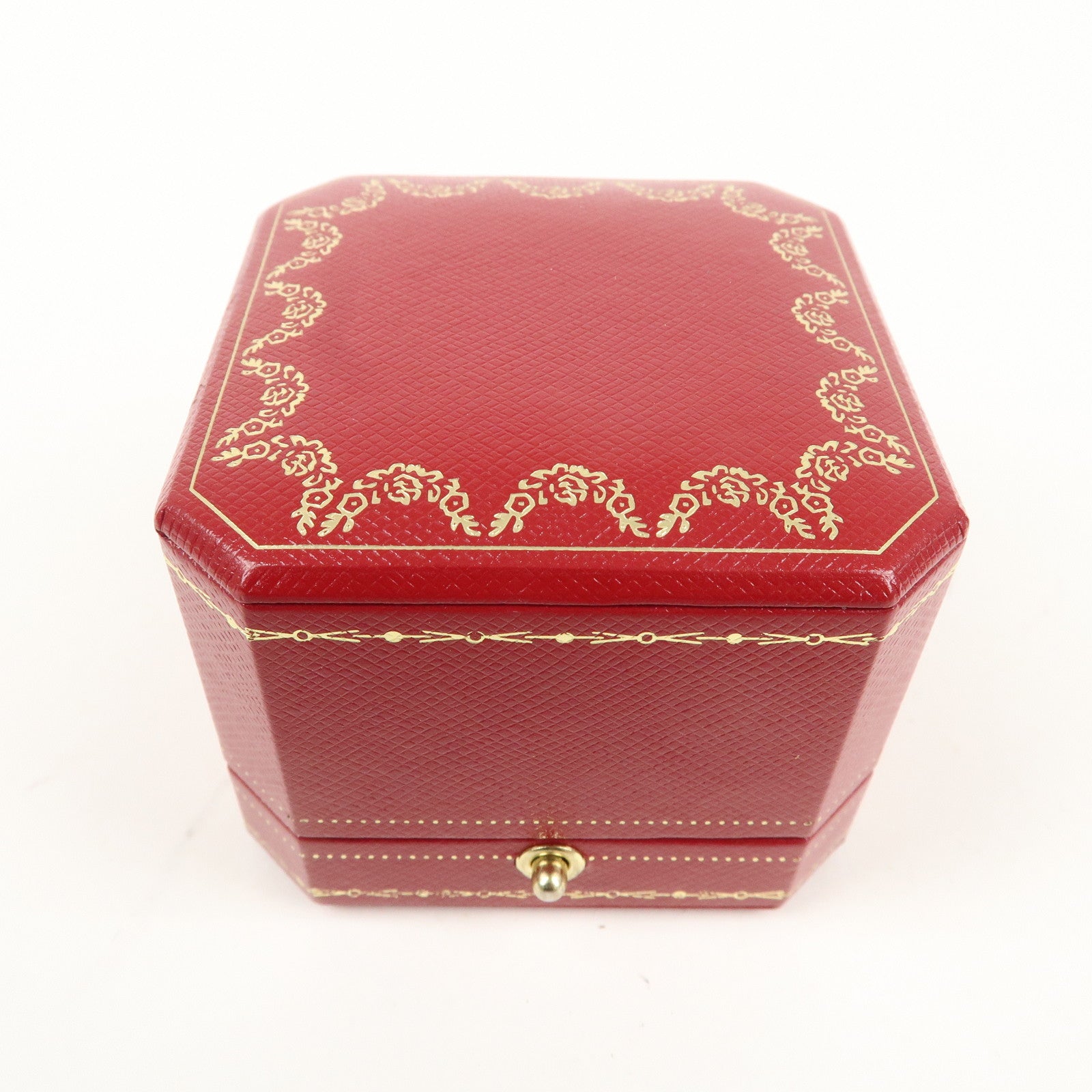 Cartier Set of 10 Ring Box Display Box Jewelry Box For Ring Red