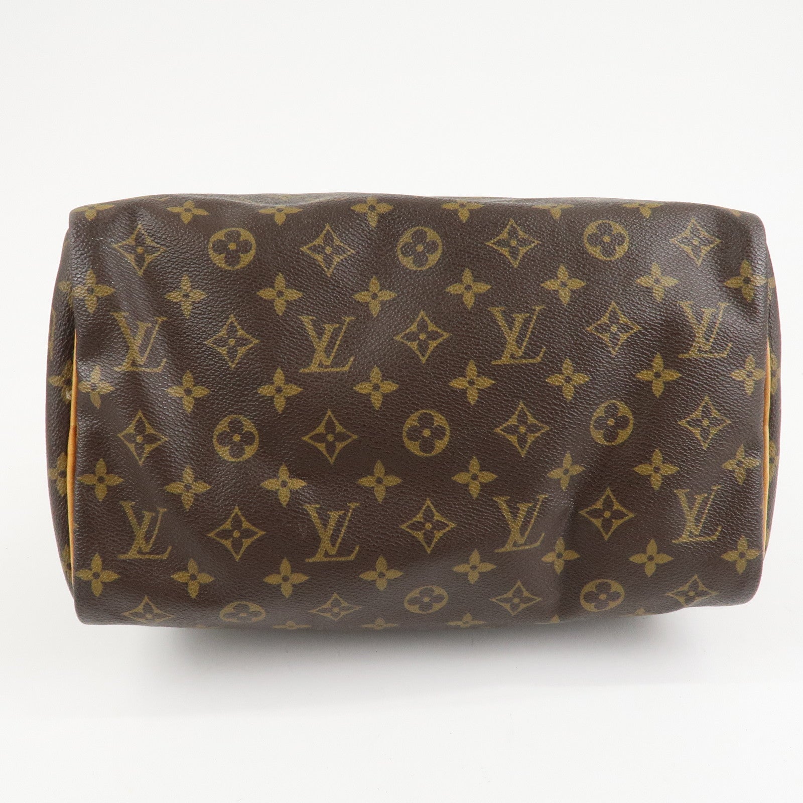 Louis Vuitton Monogram Speedy 30 Hand Bag Boston Bag M41526 Used