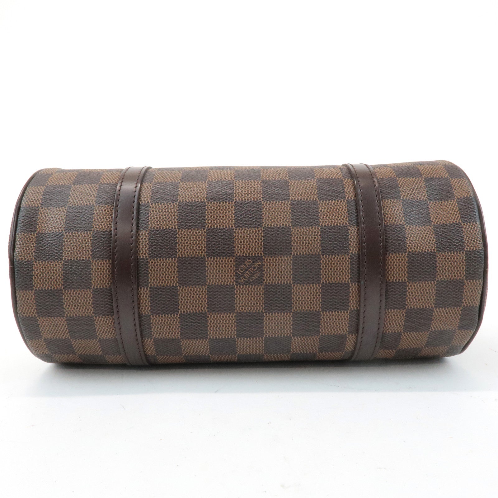 Louis Vuitton Damier Ebene Papillon 26 Hand Bag Brown N51304 Used