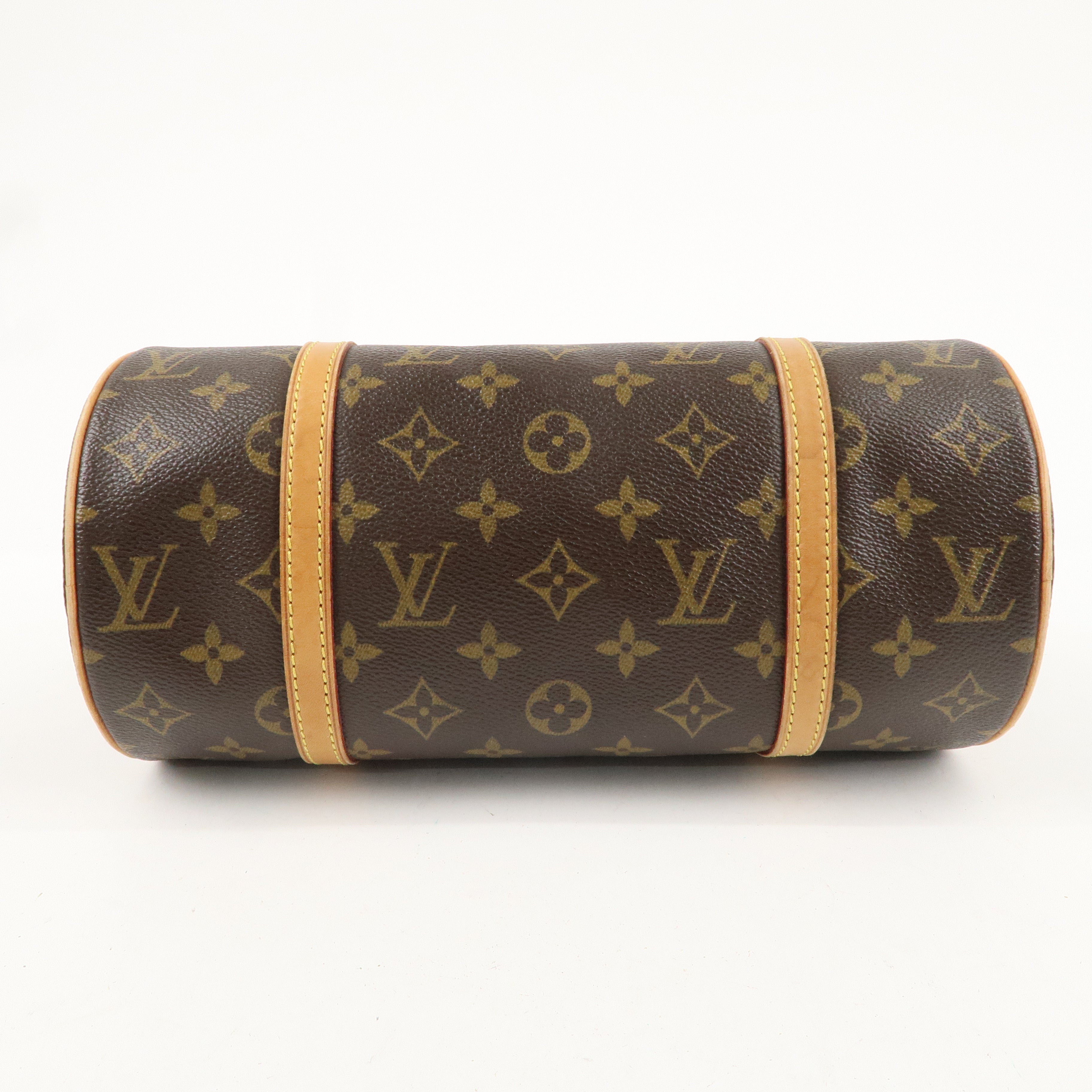 Louis Vuitton Monogram Papillon 26 Hand Bag Brown New Style M51386