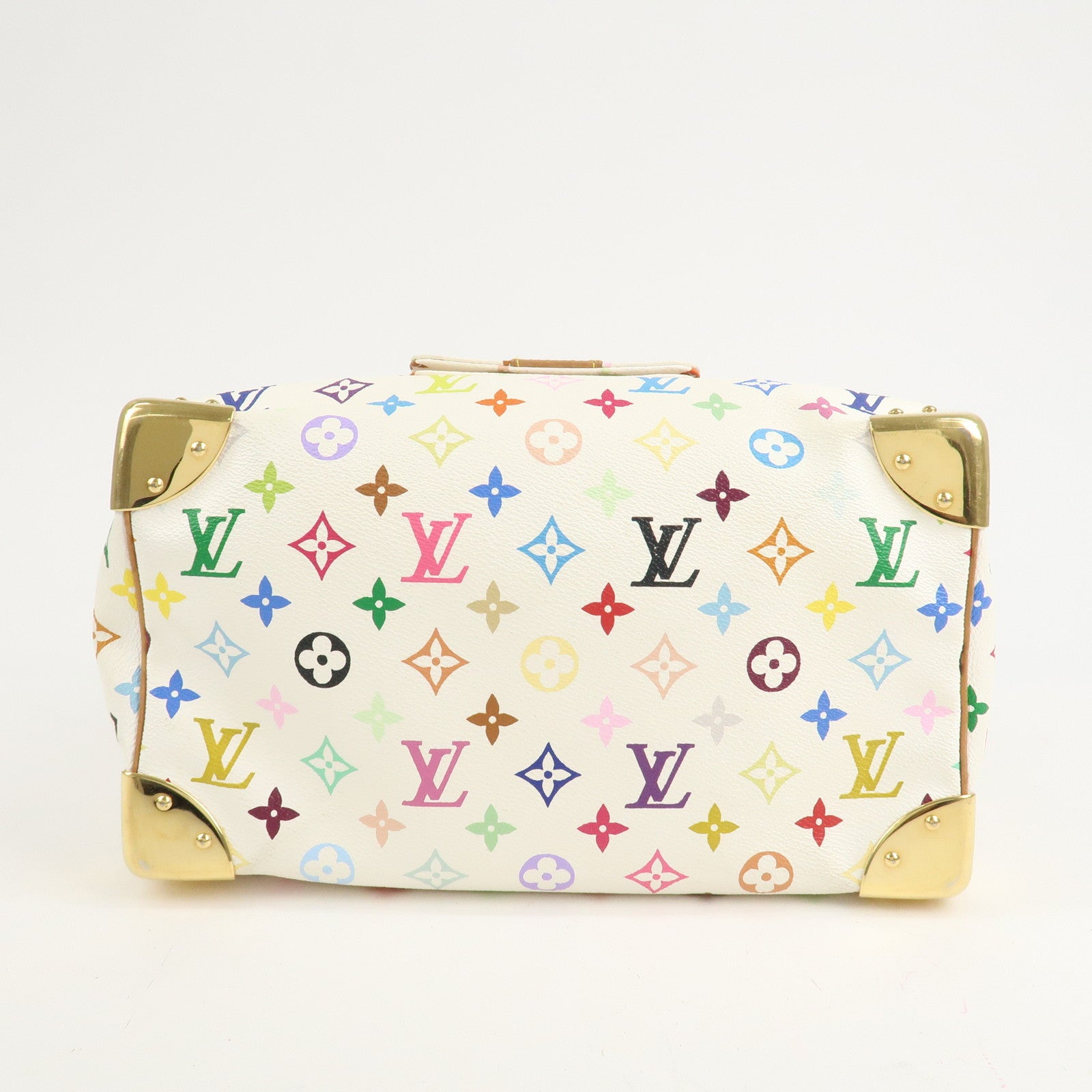 Louis Vuitton Monogram Multicolor Speedy 30 Hand Bag M92643 Used