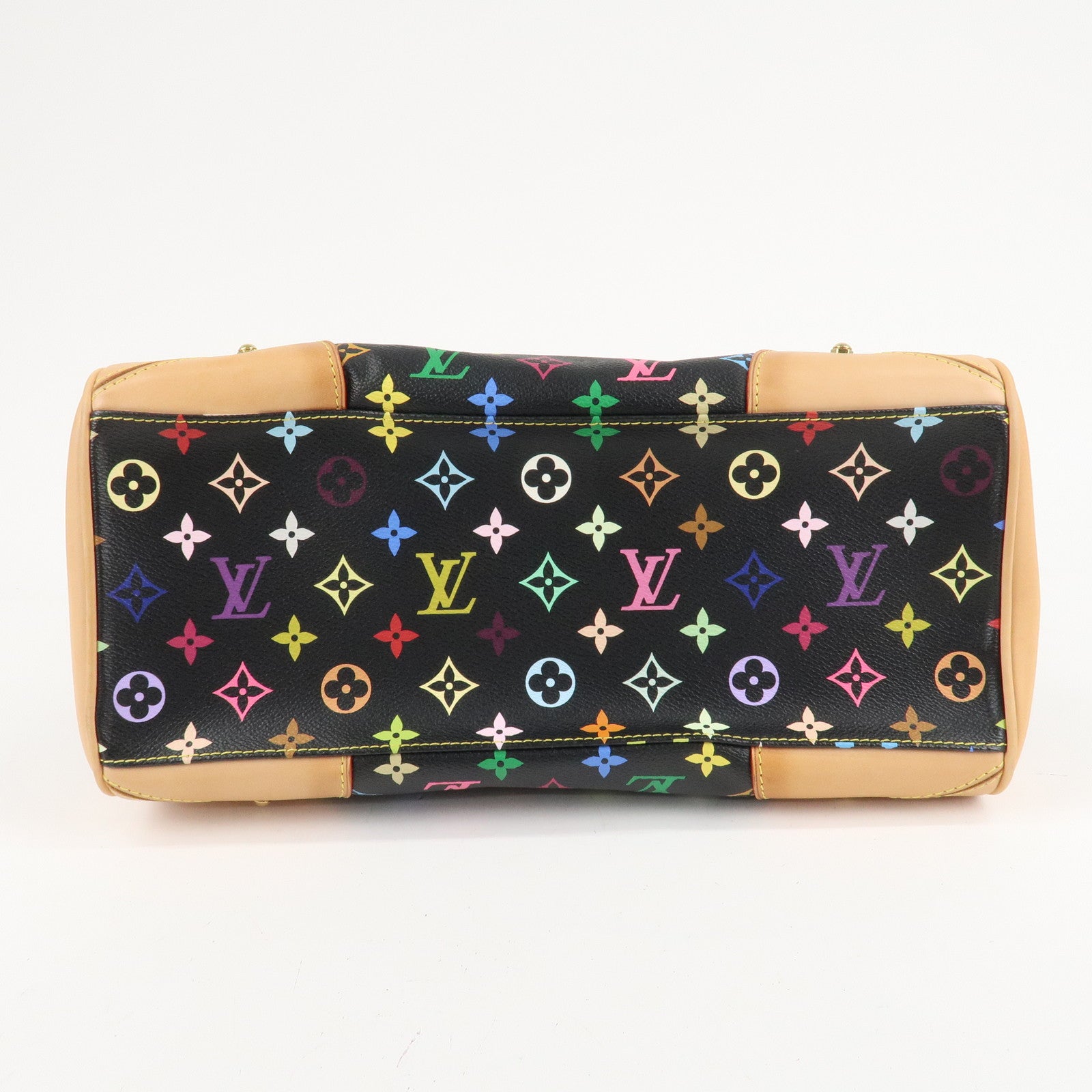 Louis Vuitton Monogram Multi Color Claudia Hand Bag M40194 Used