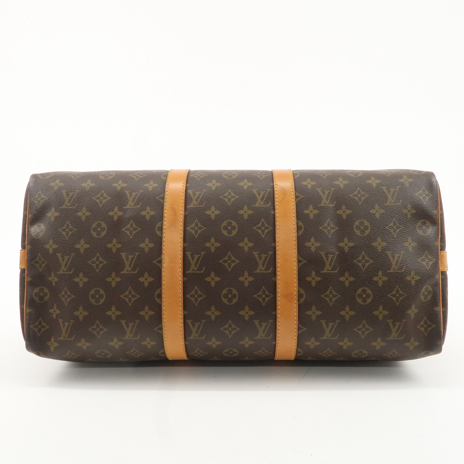 Louis Vuitton Monogram Keep All Bandouliere 50 Boston Bag M41416