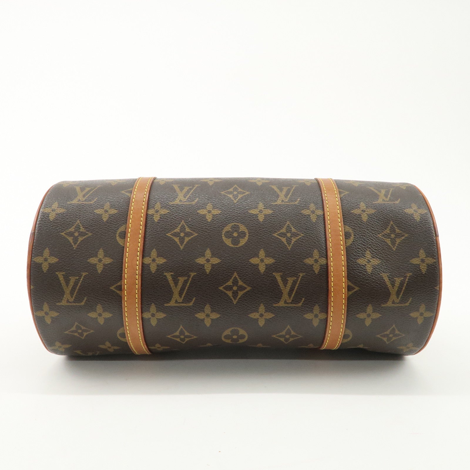 Louis Vuitton Monogram Papillon 30 Hand Bag New Style Brown M51385