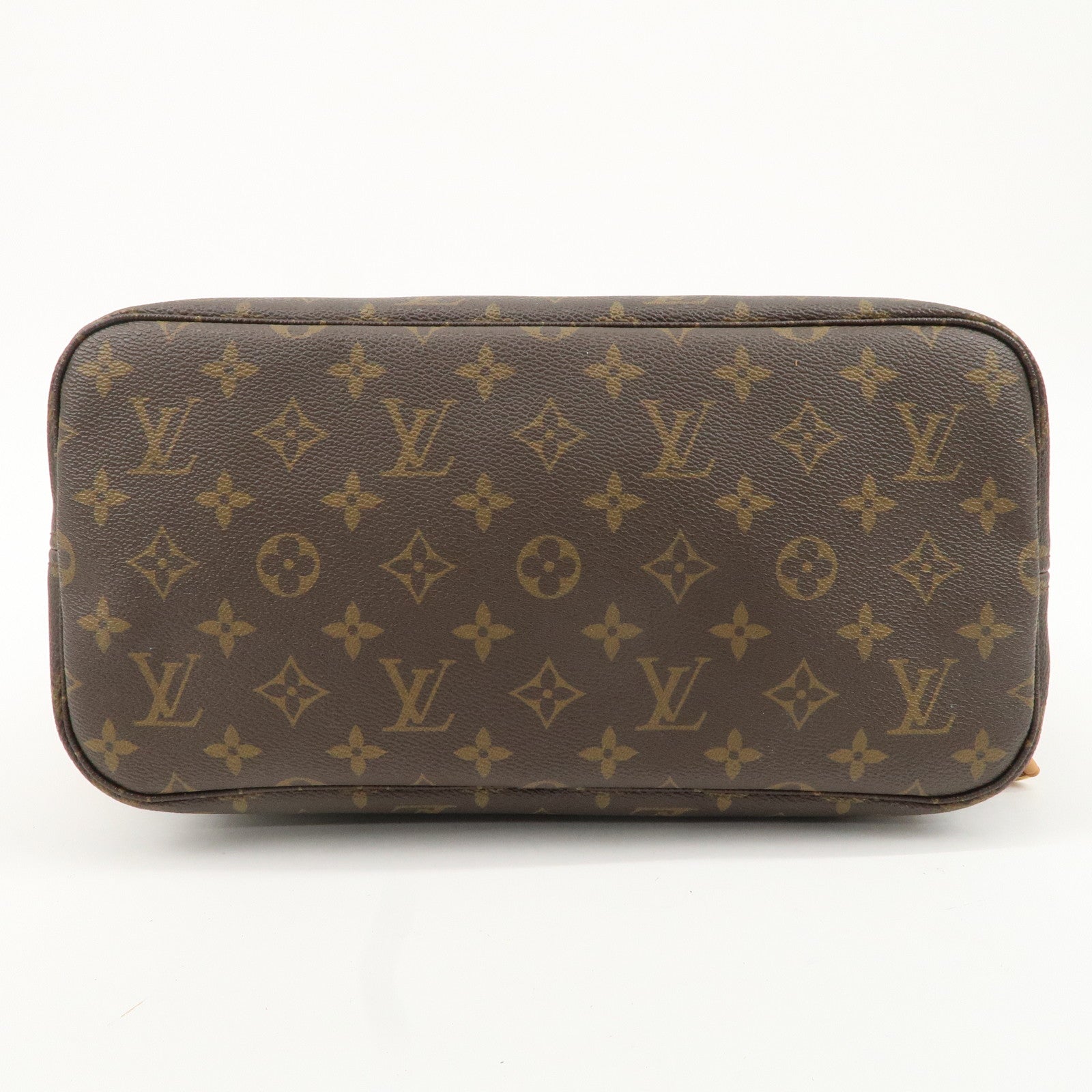 Louis Vuitton Monogram Neverfull MM Tote Bag Brown M40156 Used