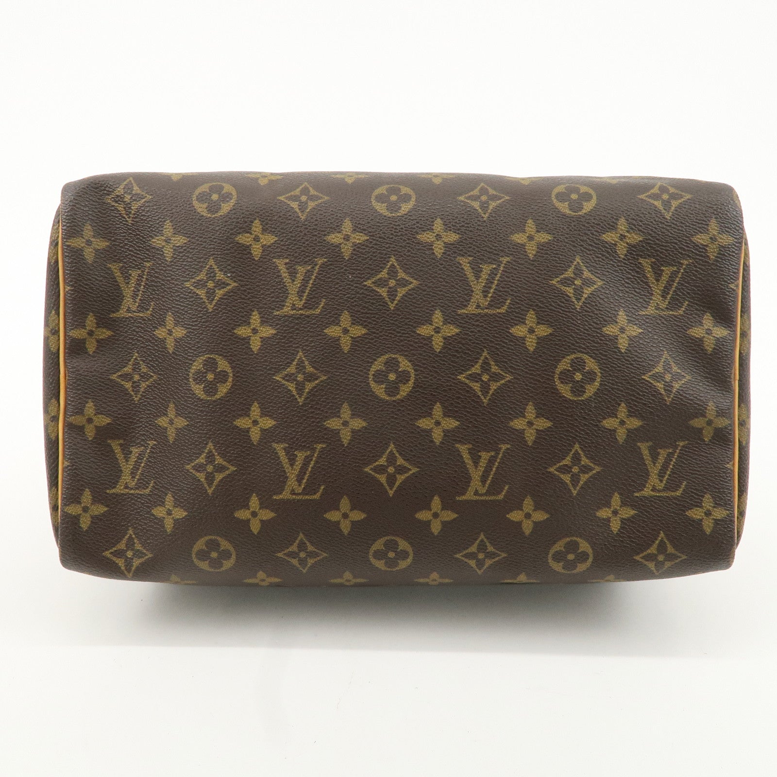 Louis Vuitton Monogram Speedy 30 Hand Bag Boston Bag M41526 Used