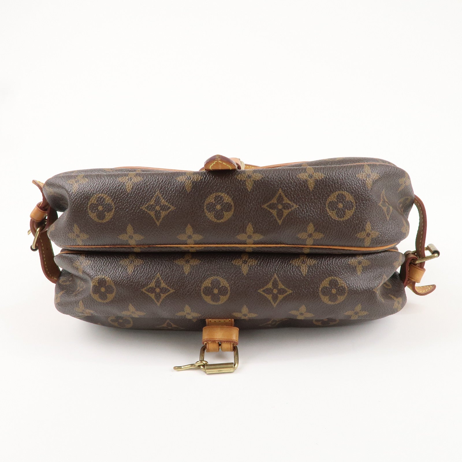 Louis Vuitton Monogram Saumur 30 Crossbody Bag Brown M42256