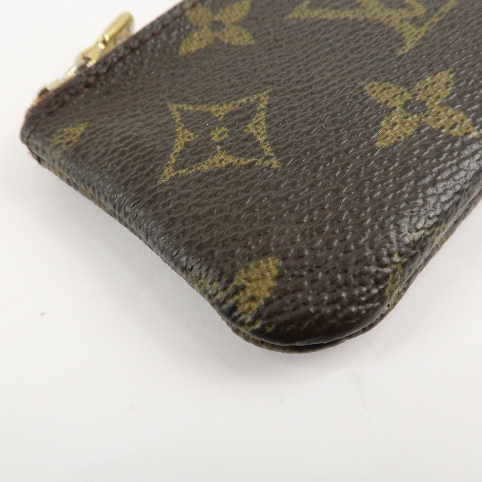 Louis Vuitton Monogram Set of 2 Pochette Cles Coin Case M62650 Used