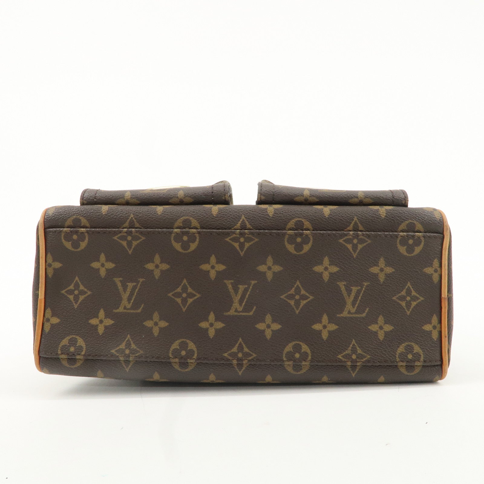 Louis Vuitton Monogram Manhattan PM Hand Bag M40026 Used