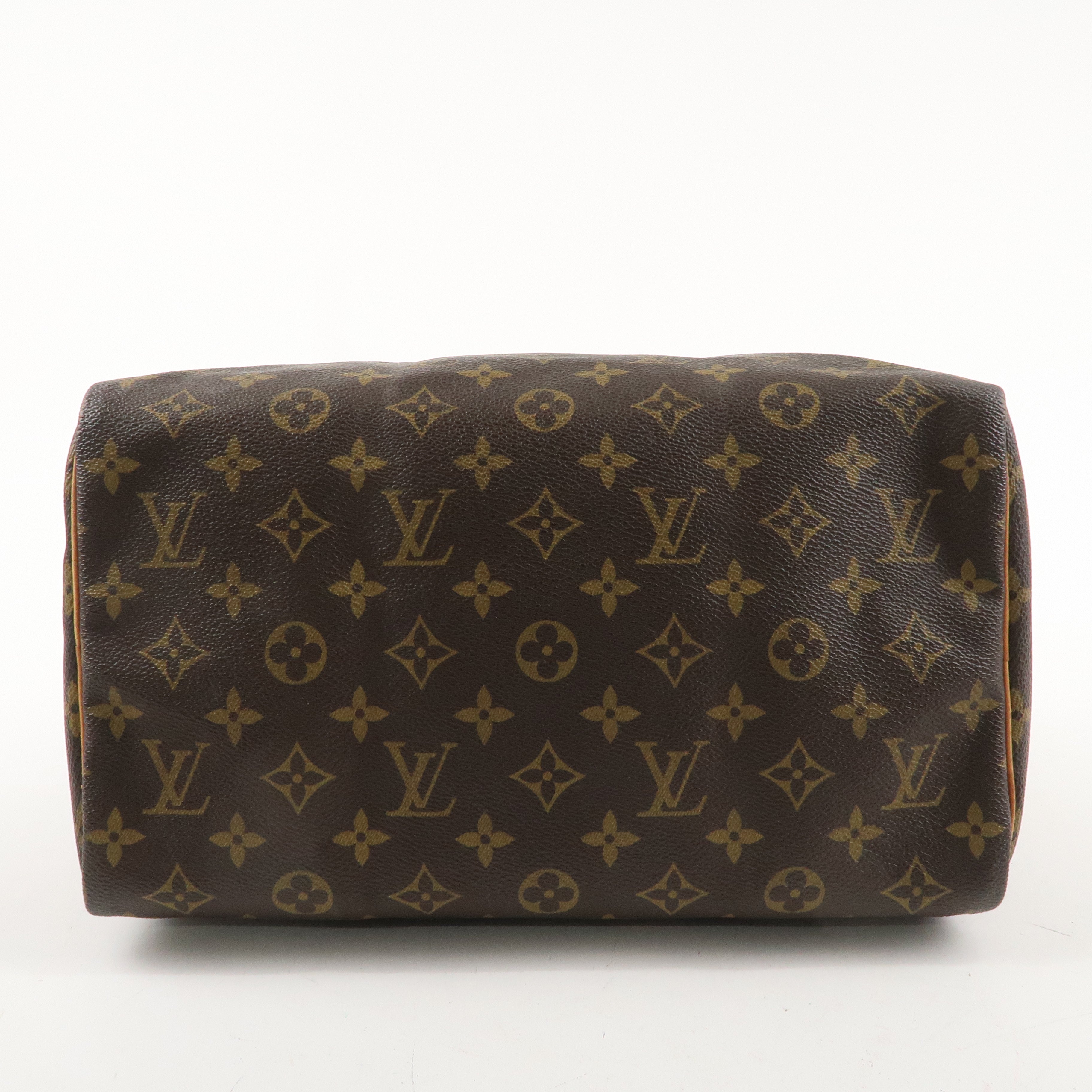 Louis Vuitton Monogram Speedy 30 Hand Bag Boston Bag M41526