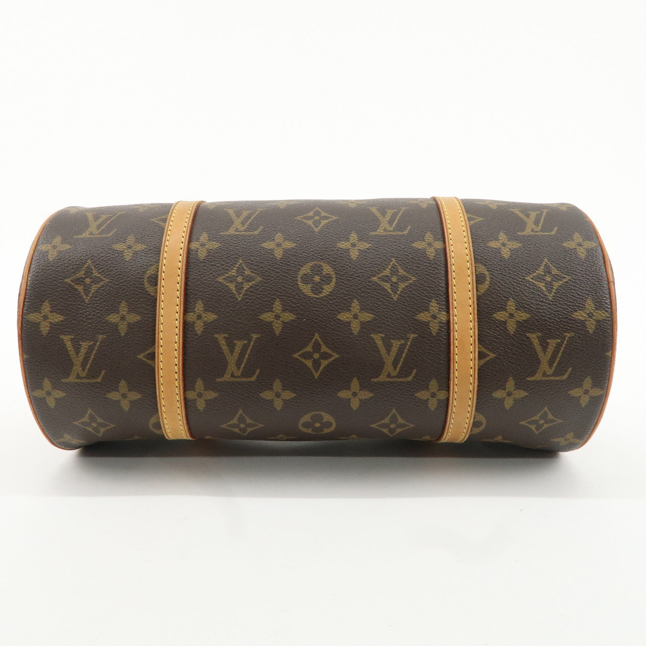 Louis Vuitton Monogram Papillon 30 Hand Bag Brown M51385 Used