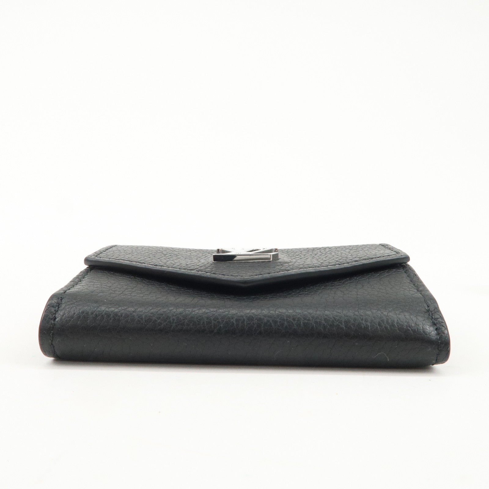 Louis Vuitton Lock Me Portefeuille Lock Mini Wallet Noir M63921