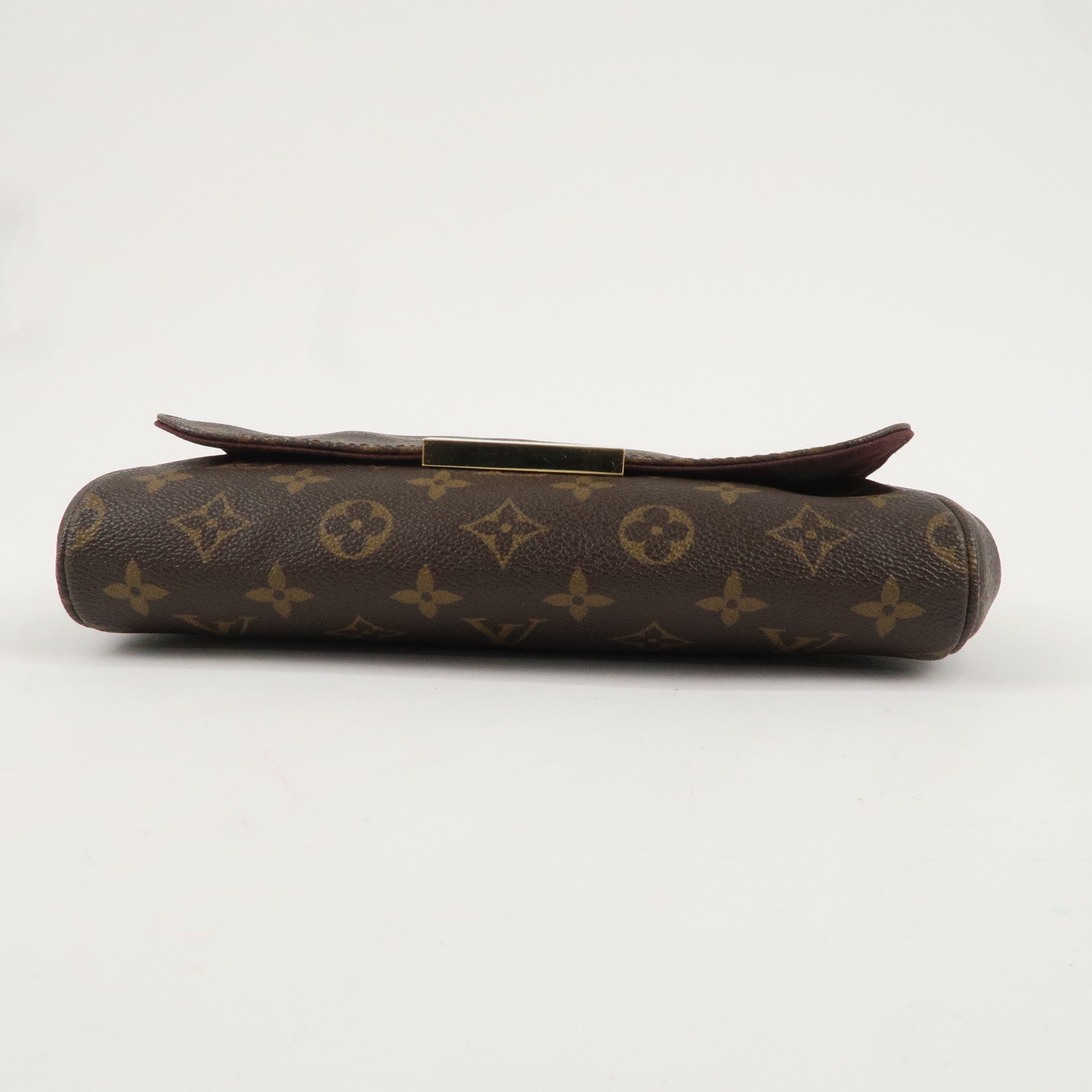 Louis Vuitton Monogram Favorite MM Hand Bag Brown M40718