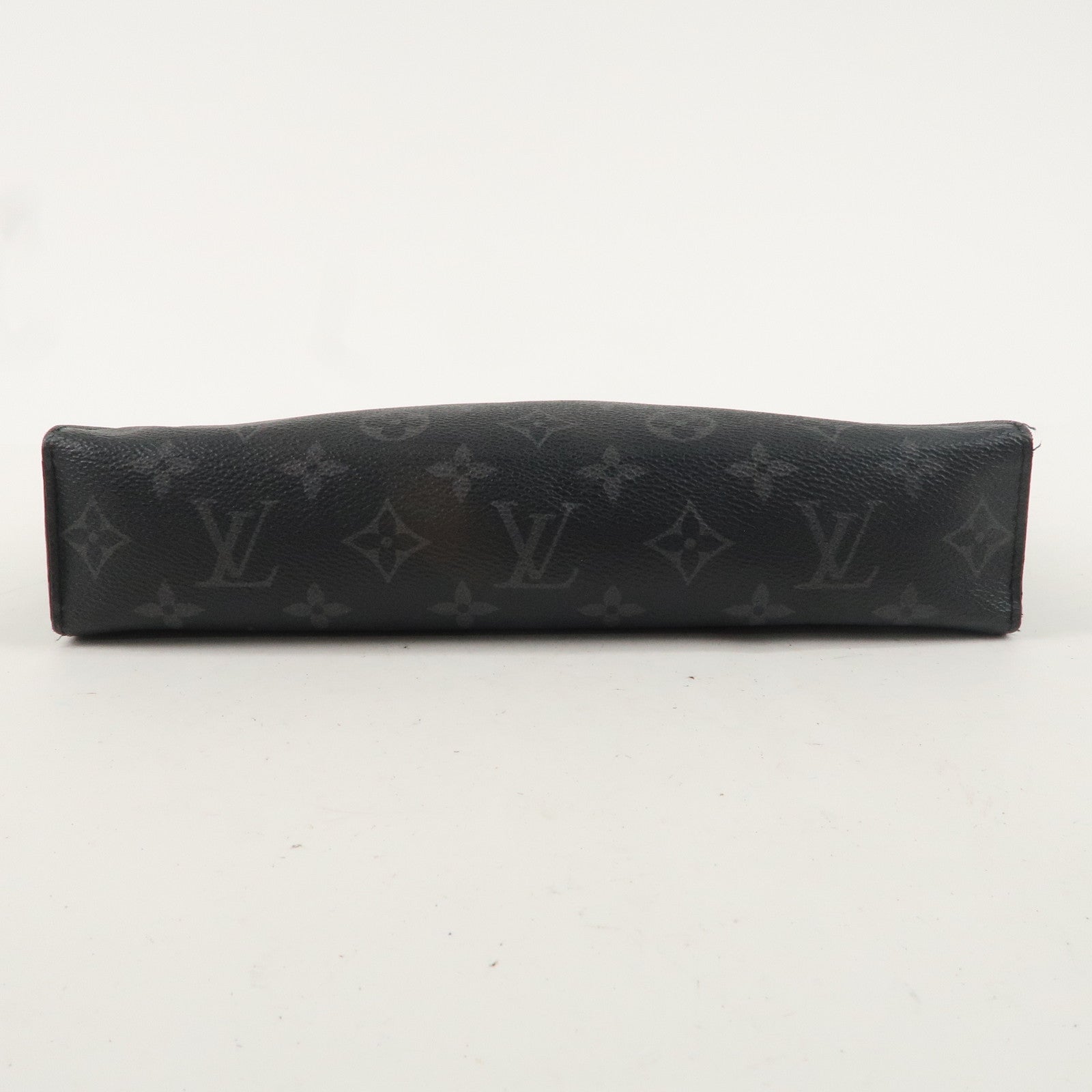 Louis Vuitton Eclipse Pochette Voyage MM Clutch Bag Noir M61692