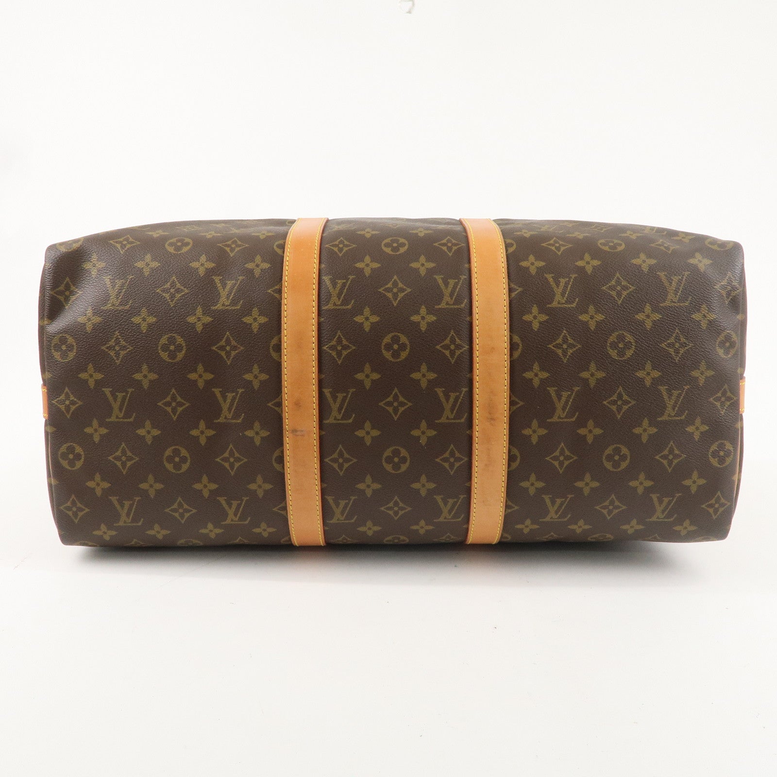 Louis Vuitton Monogram Keep All Bandoulier 50 Boston Bag M41416