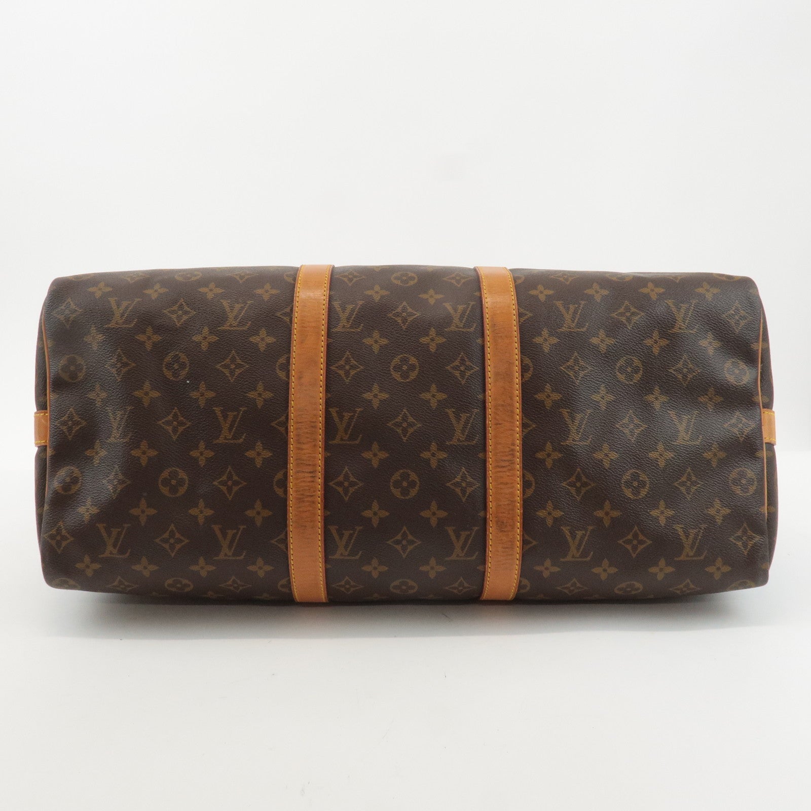 Louis Vuitton Monogram Keep All 50 Boston Bag Brown M41416