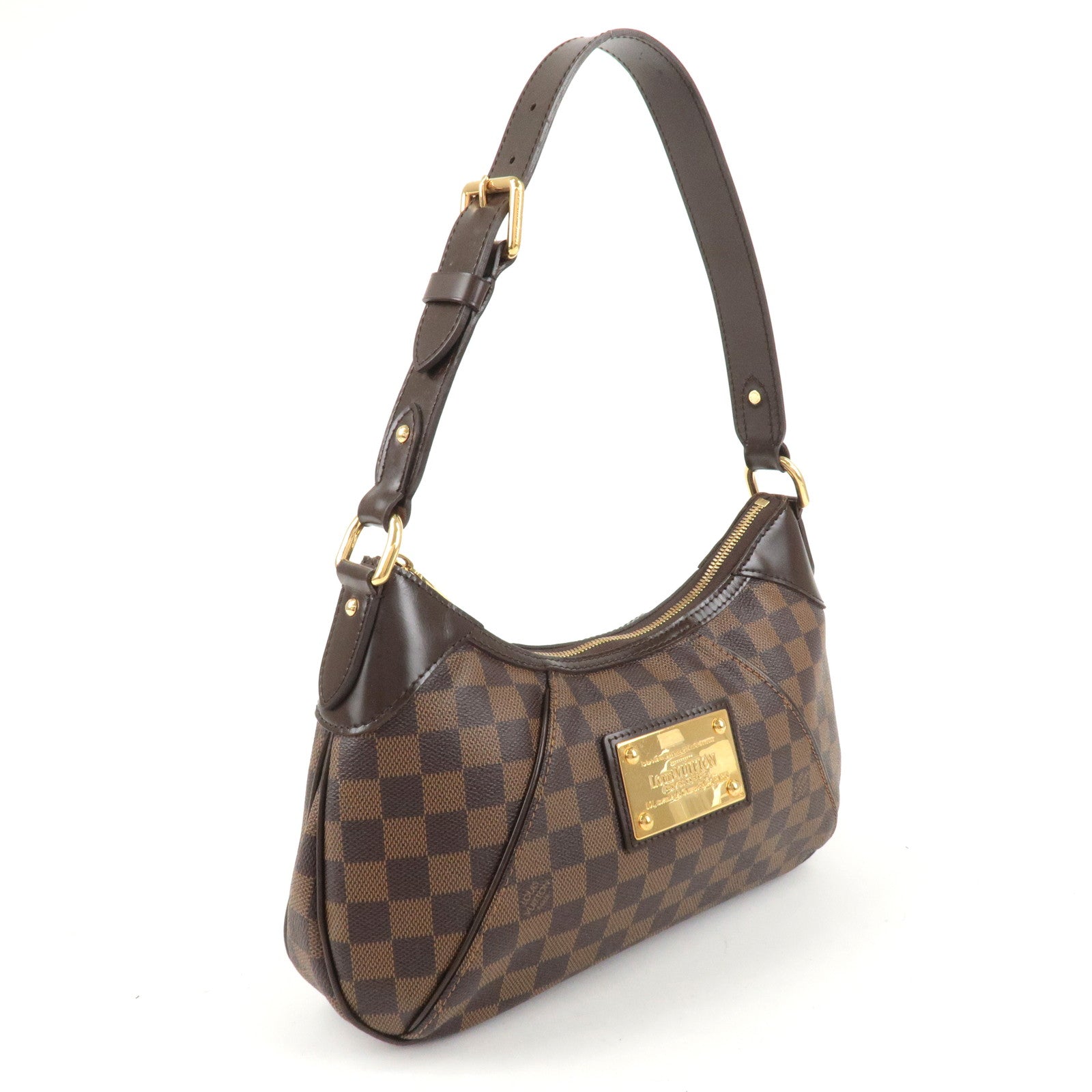 Louis Vuitton Damier Thames PM Shoulder Bag Hand Bag N48180