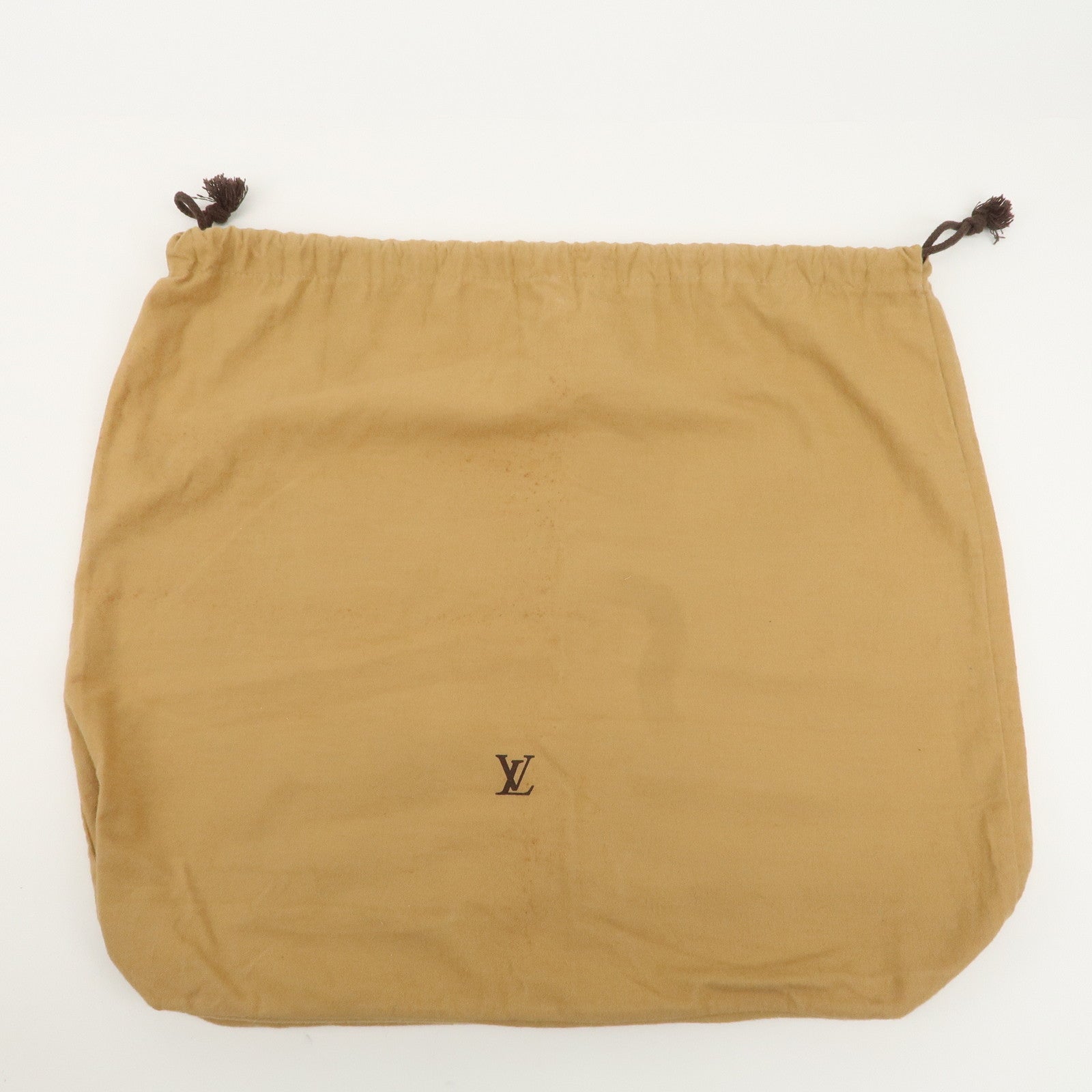 Louis Vuitton Set of 8 Dust Bag Storage Bag Drawstring Beige Used